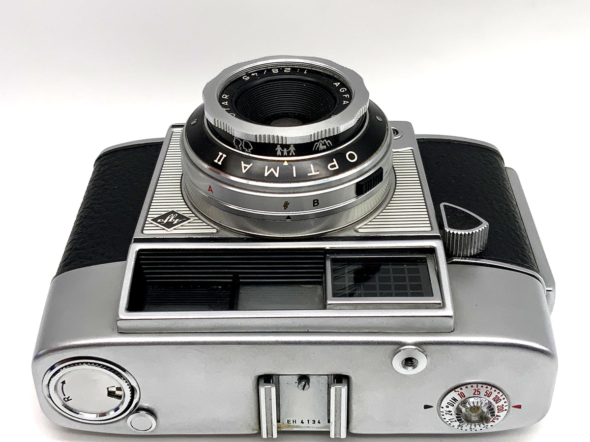 Appareil photo à visée directe Agfa Optima II avec objectif Color-Apotar 1:2.8/45 Prontormator, appareil photo analogique