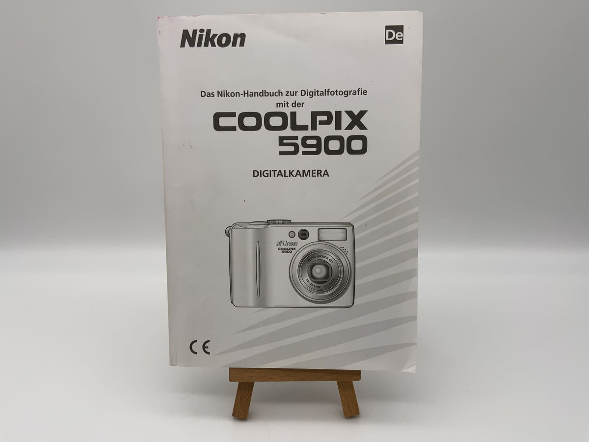 Manuel d'utilisation du Nikon Coolpix 5900 (allemand)