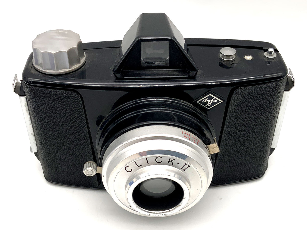 Appareil photo argentique Agfa Click-II à viseur avec ouverture achromatique 1:8,8