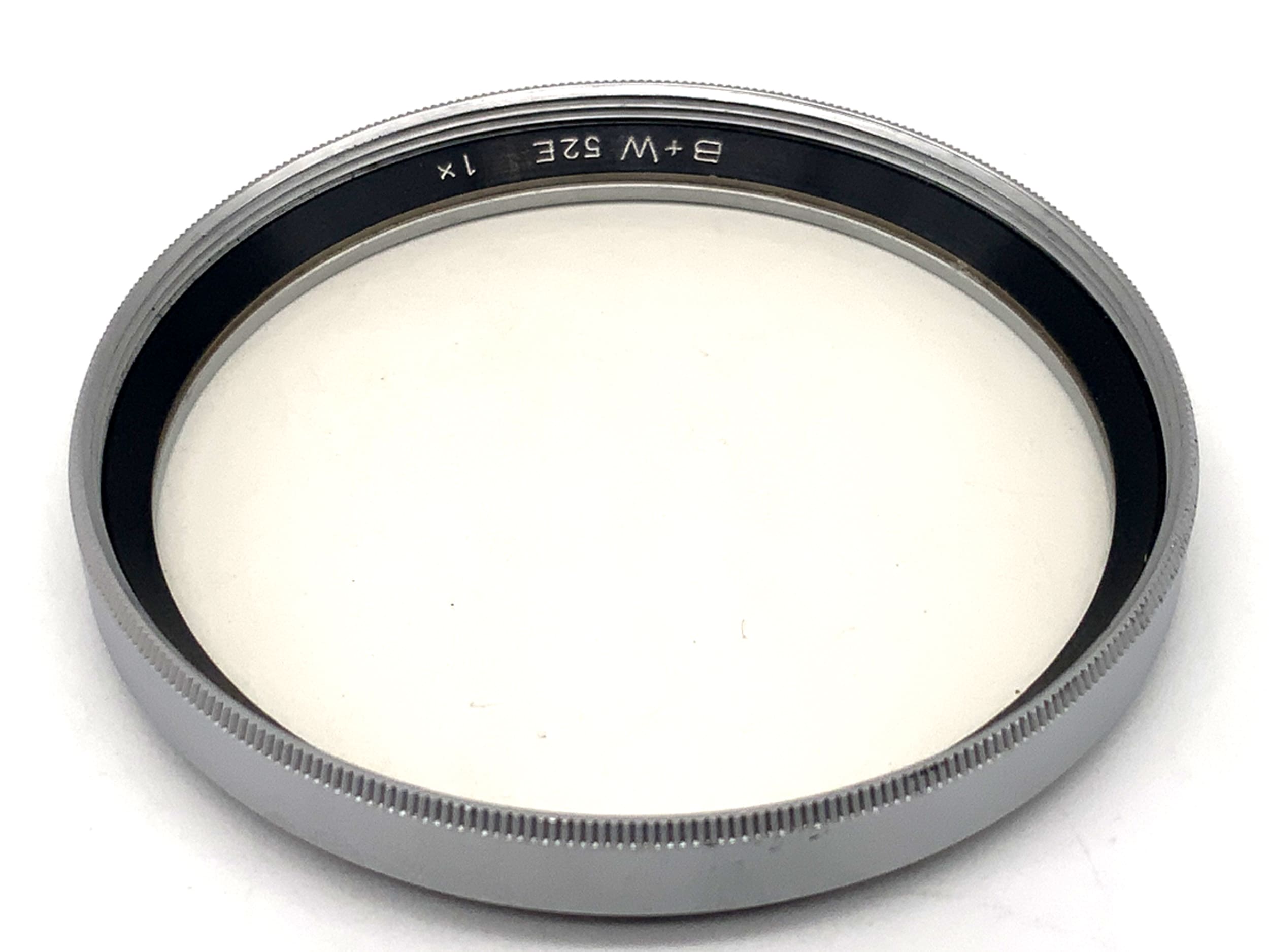 B+W Correction Filter 52E 1x in silver, 52mm circular filter thread
