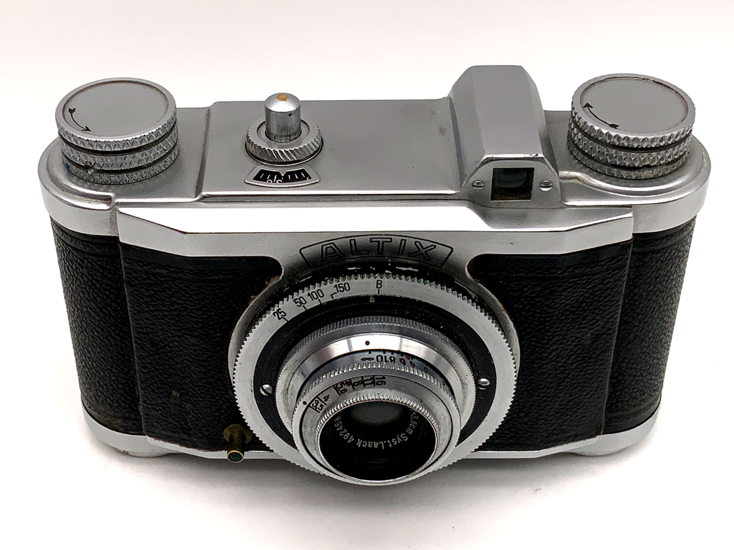 Appareil photo à viseur Altix avec objectif analogique Row Tengonar 1:3.5/35