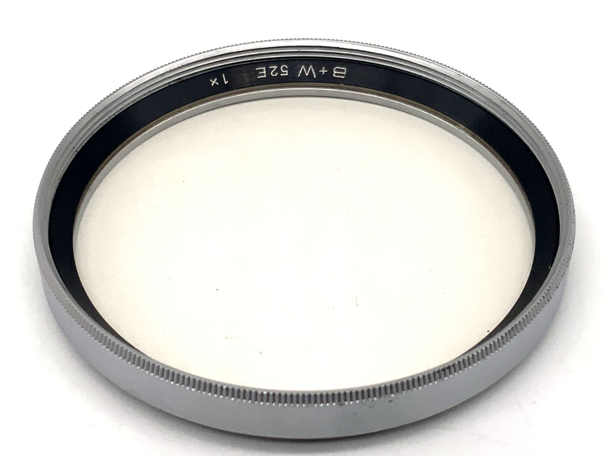 Filtre correcteur B+W 52E 1x argenté, filetage circulaire de 52 mm