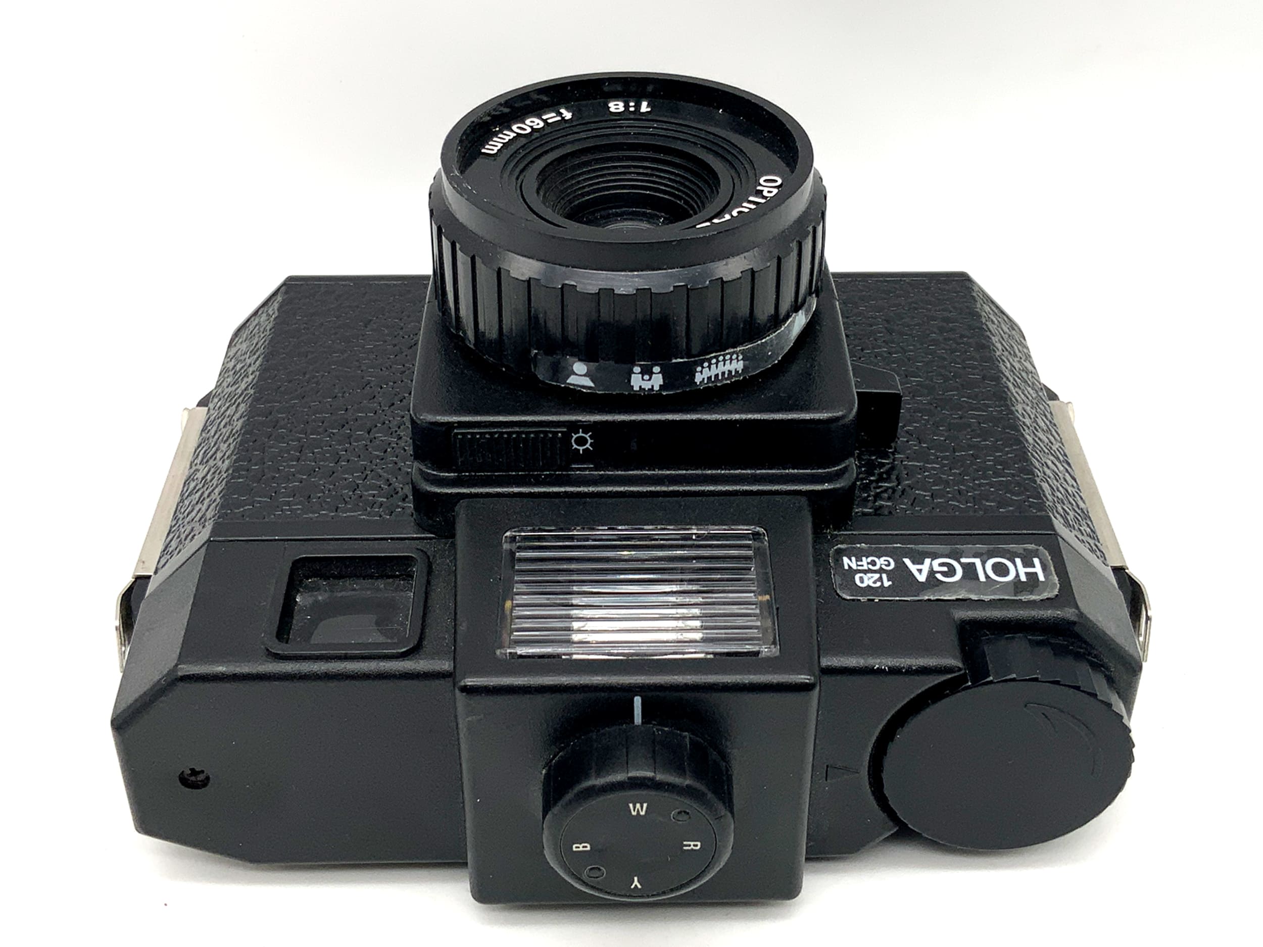 Appareil photo analogique Holga 120 GCFN avec viseur et objectif optique 1:8 f=60 mm