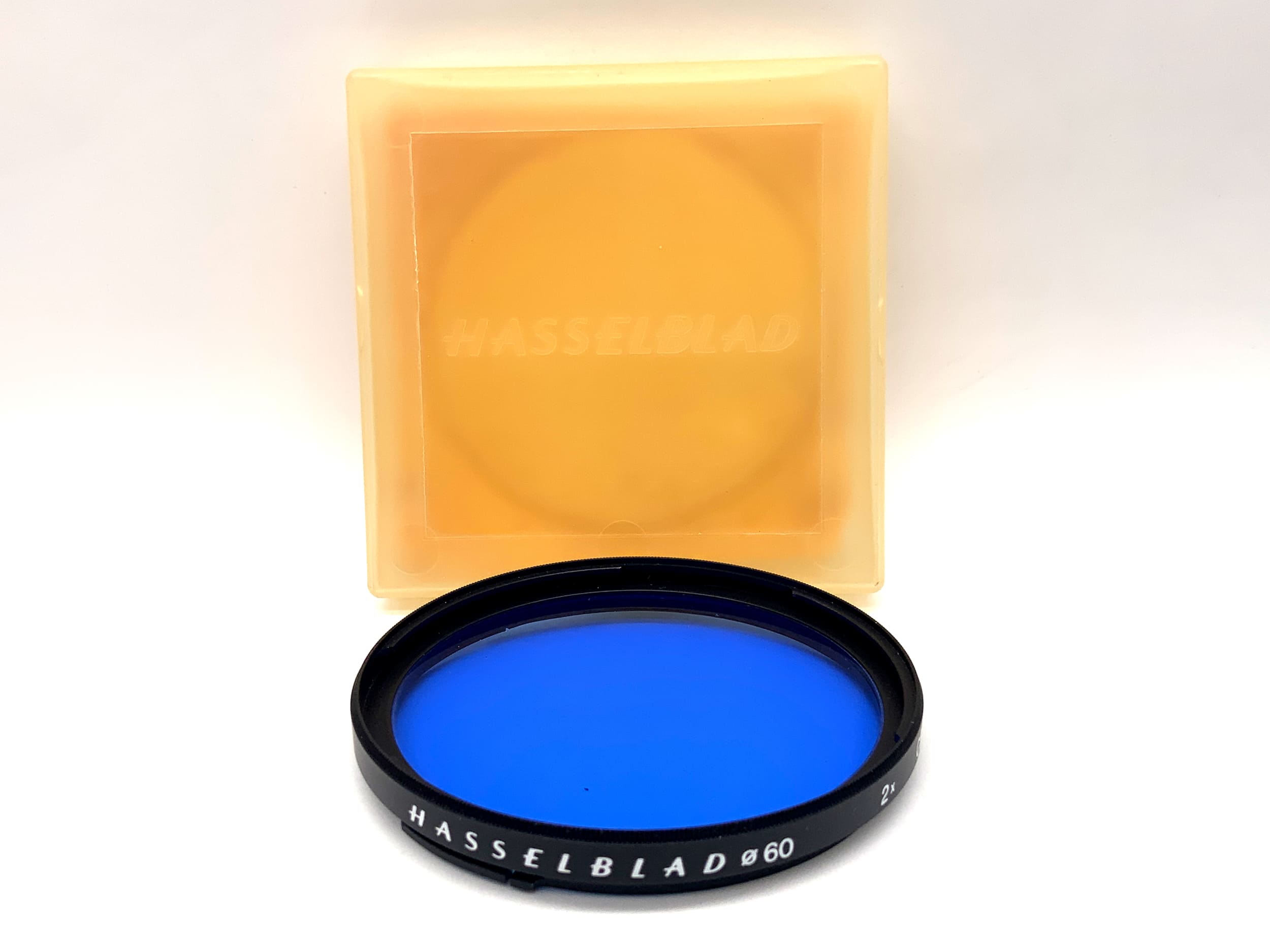 Hasselblad color filters 2x CB12 -1 (80B) Multicoated blue in a case filter 60mm