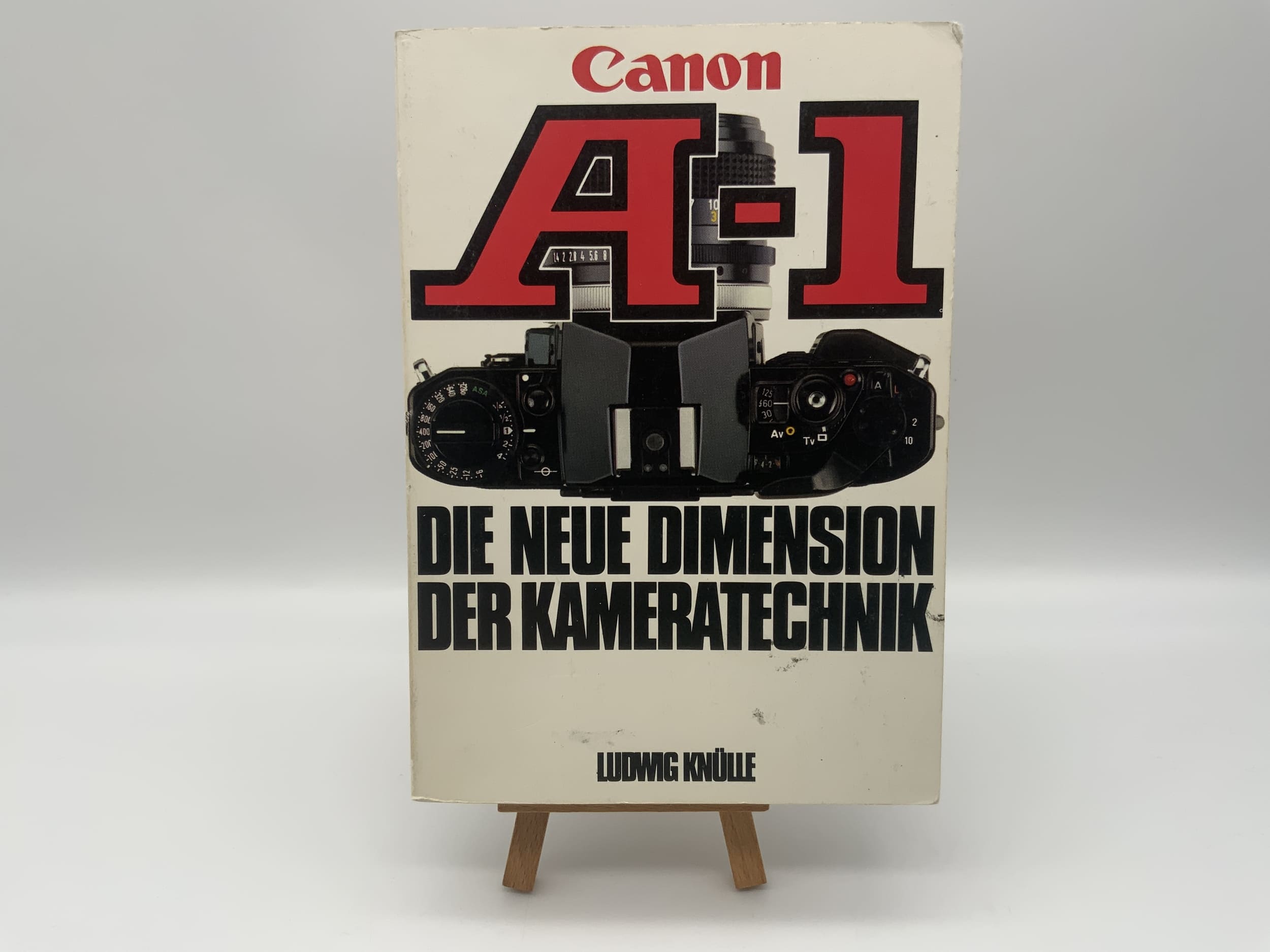 Canon A-1 Ludwig Knülle Livre technique allemand