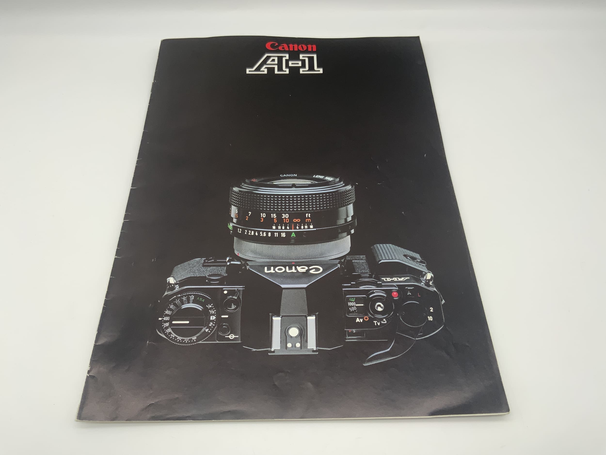 Brochure, magazine et dépliant Canon A-1 (allemand)