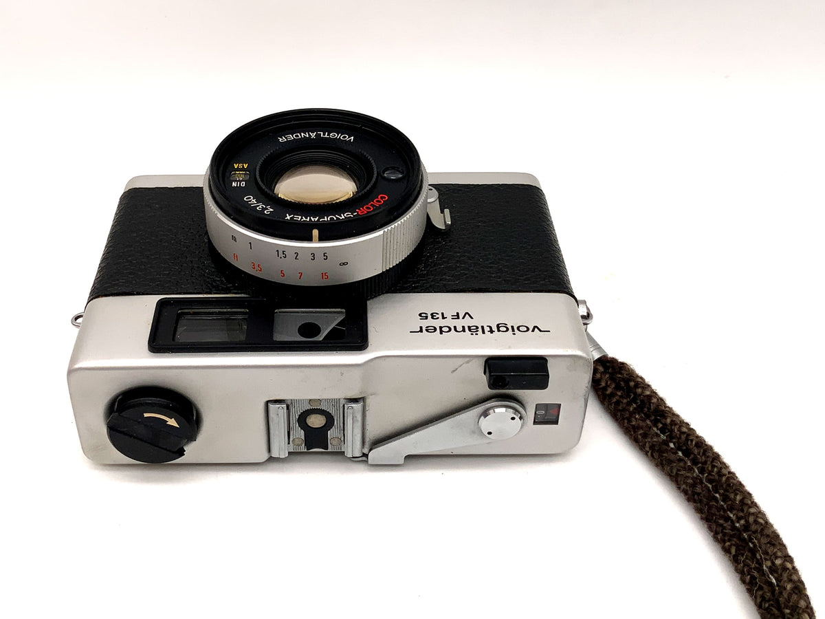 Voigtländer VF135 viewfinder camera with Color-Skoparex 2.3/40 analog camera