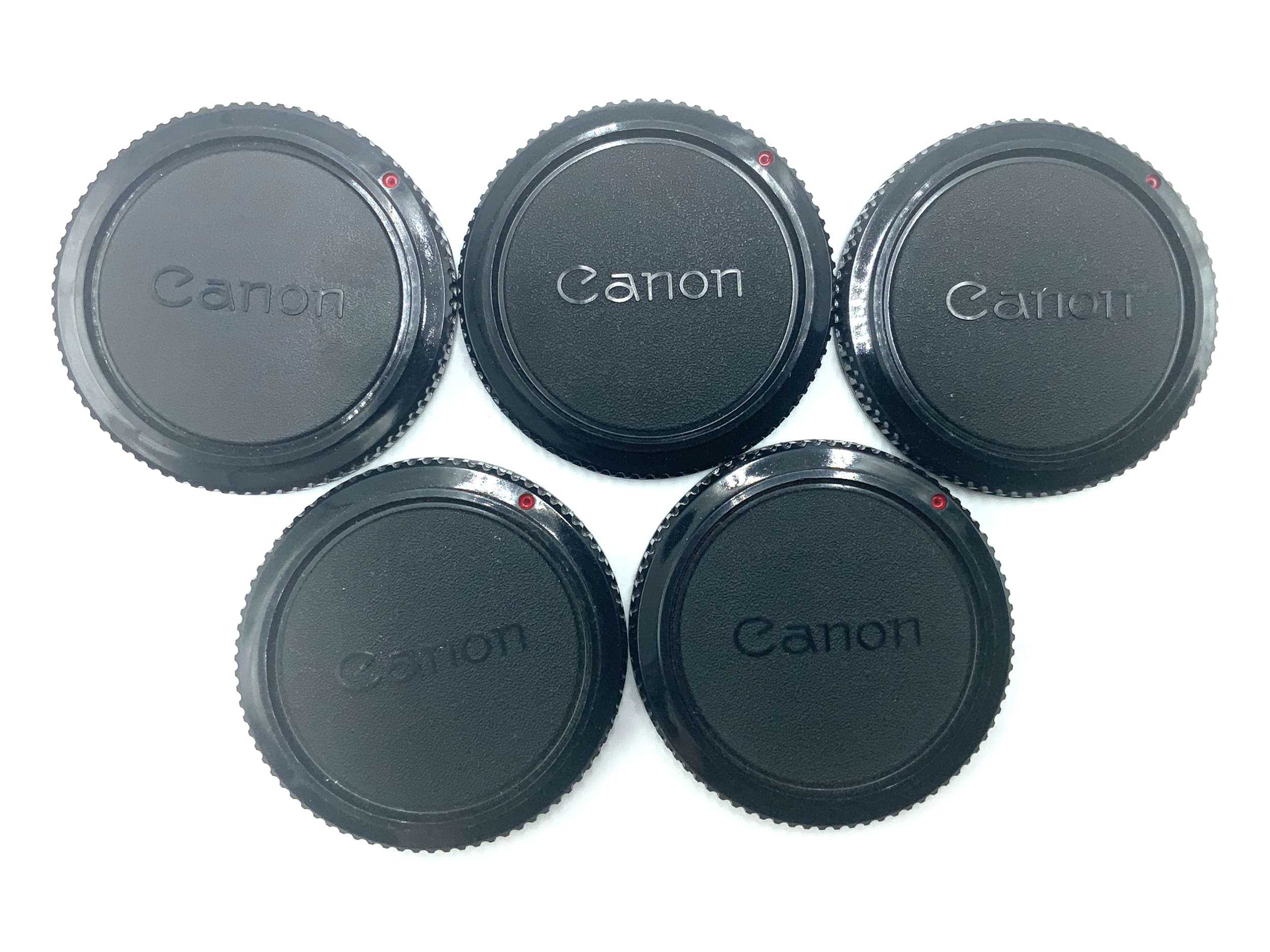 Canon Gehäusedeckel 5 Stück Body Cap Deckel (Canon FD)