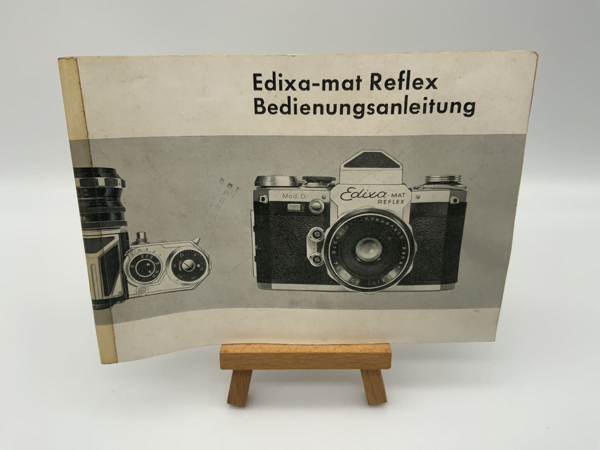 Manuel d'utilisation du tapis Edixa Reflex (allemand)