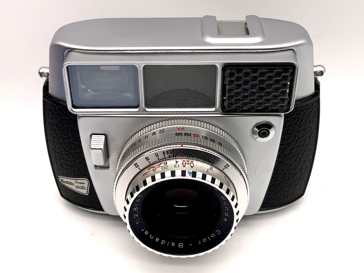 Appareil photo Balda Super matic avec viseur et objectif Color-Baldanar 1:2.8/45 ! Cellule de pose défectueuse !