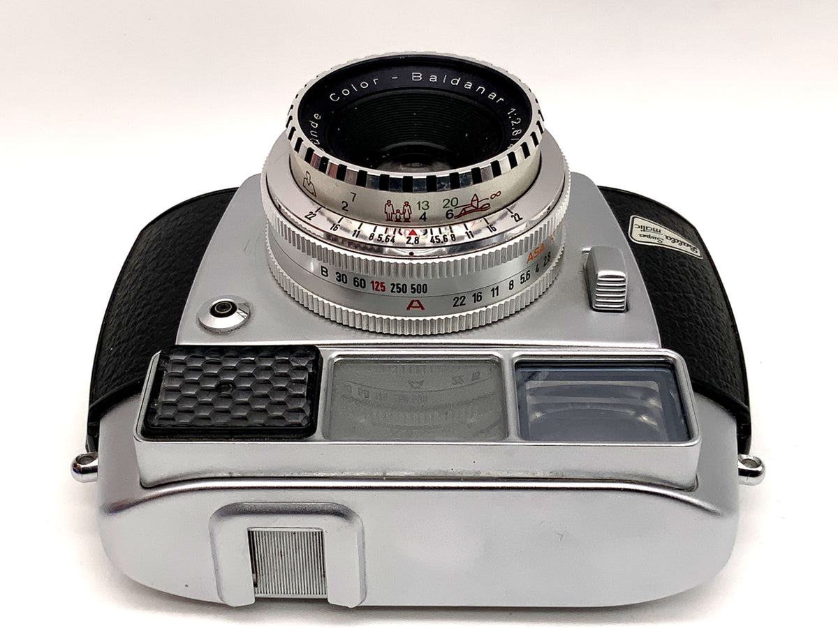 Appareil photo Balda Super matic avec viseur et objectif Color-Baldanar 1:2.8/45 ! Cellule de pose défectueuse !