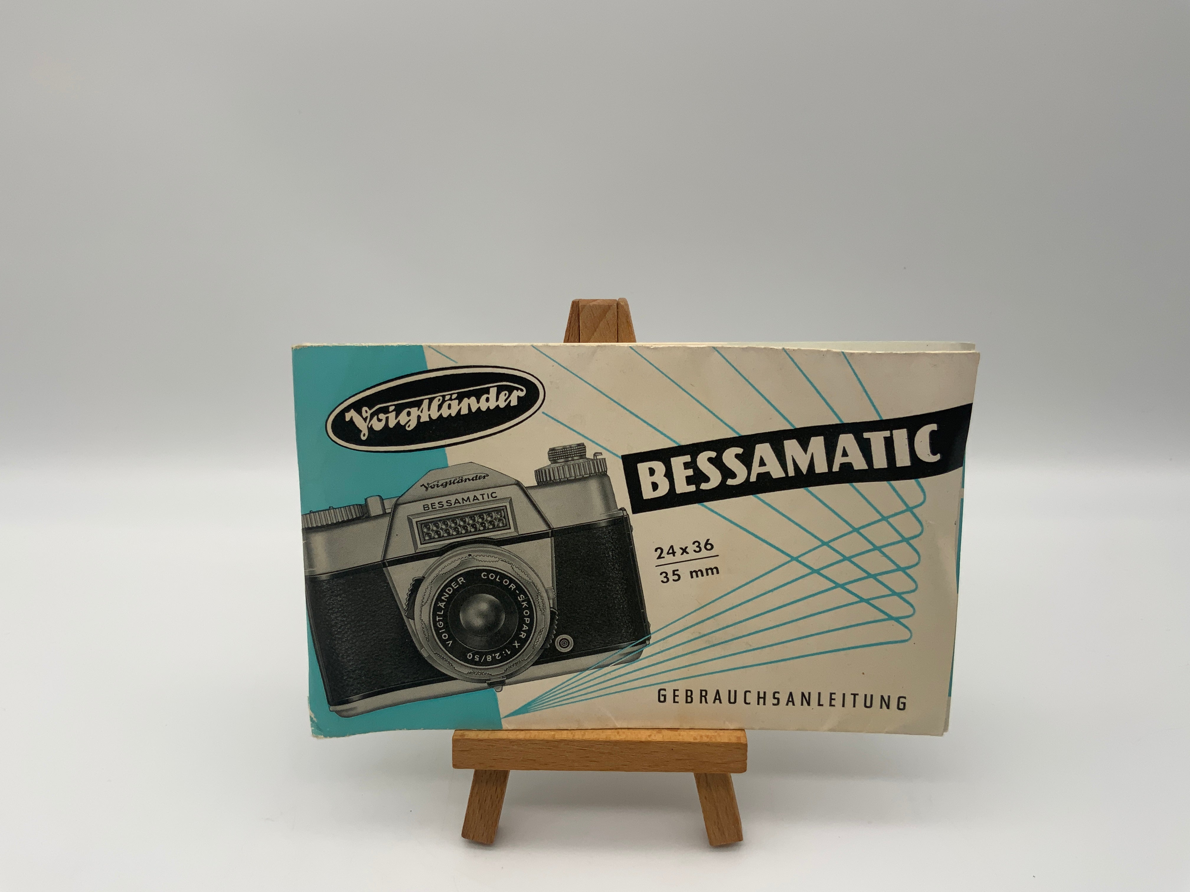 Voigtländer Bessamatic Mode d'emploi allemand