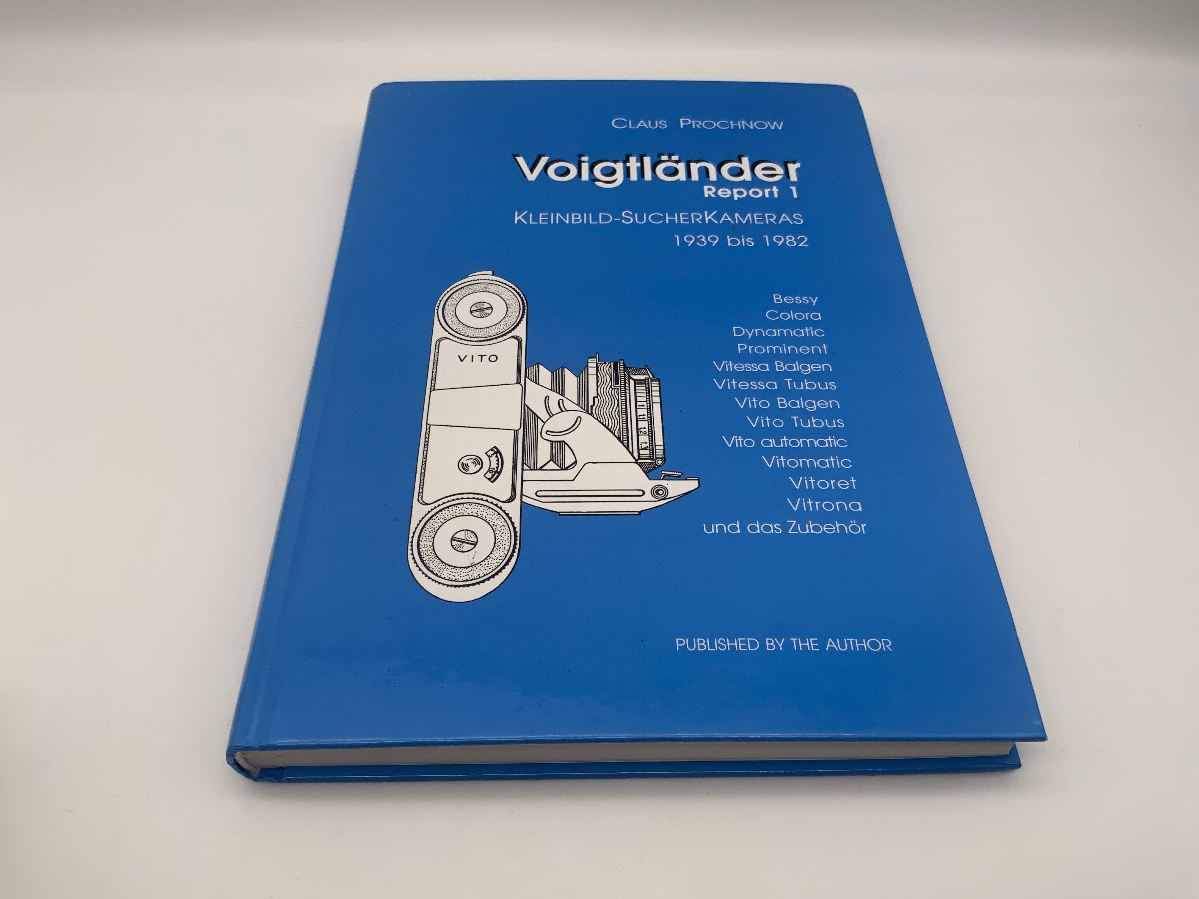 Voigtländer Report 1 1939 à 1982 Appareils photo à viseur 35 mm Livre allemand