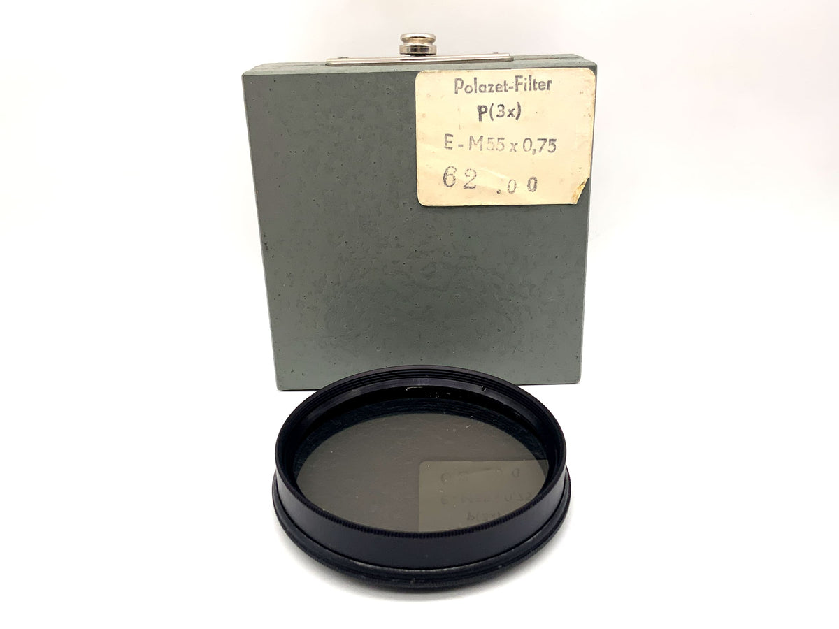 Filtre polarisant Arnz Jena Polarzet Filter P(3x) M55x0,75 Filtre 55 mm circulaire