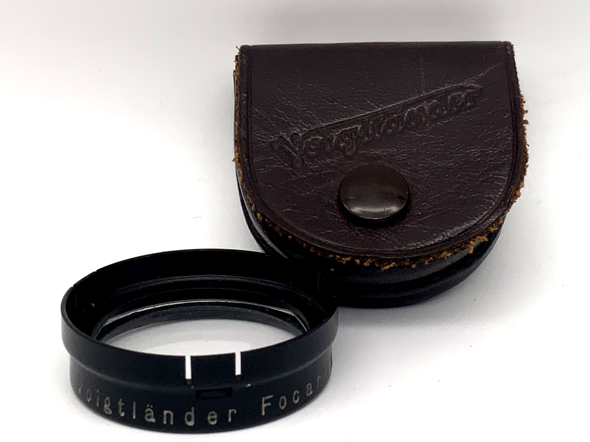 Voigtländer Focar 15 close-up lens, slip-on filter, 32mm filter thread