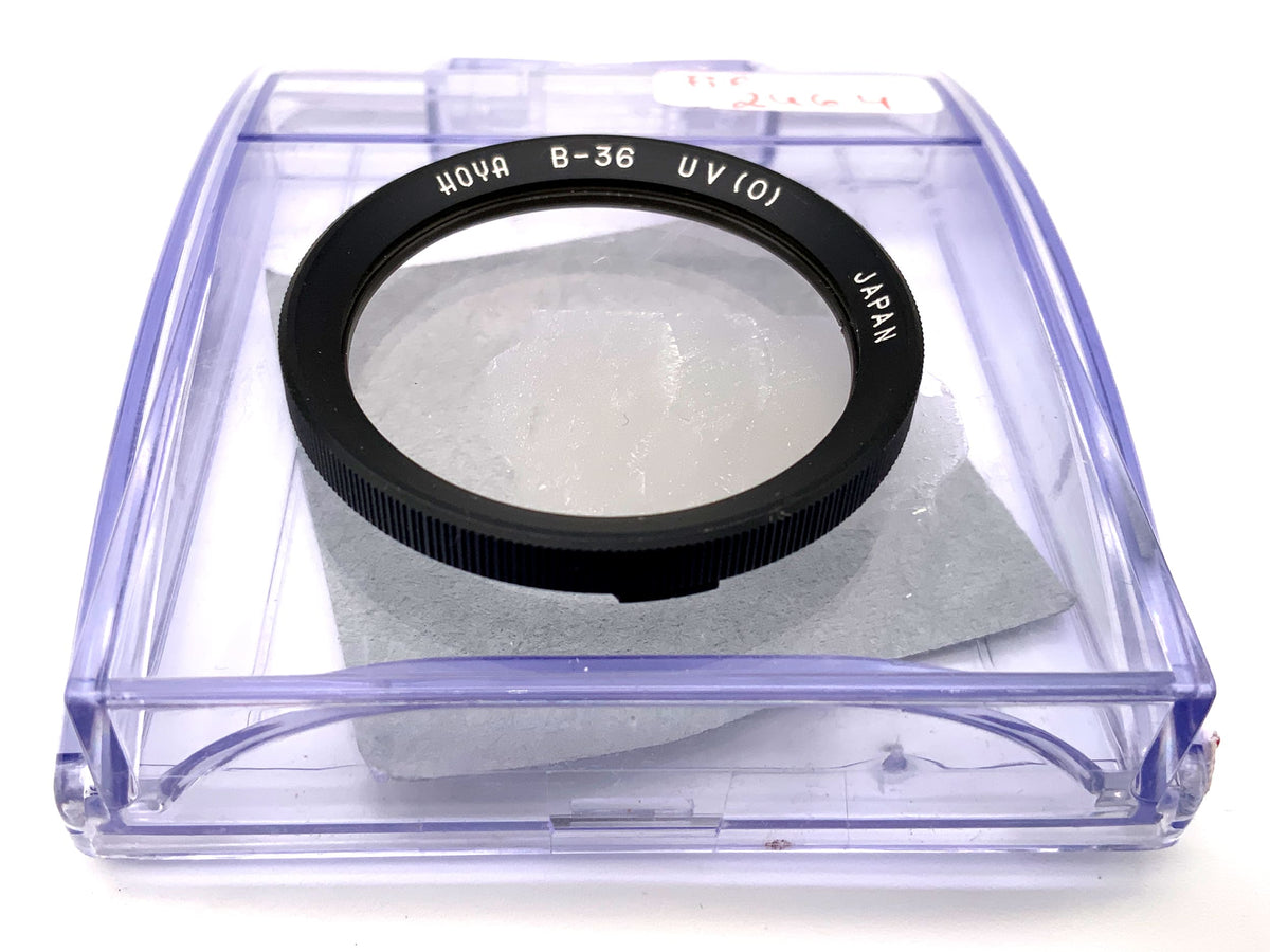 Hoya UV UV (0) Bajonett I Filter B-36 Kreisförmig Filtergewinde