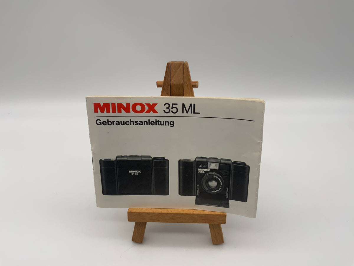 Manuel d'utilisation Minox 35 ml (allemand)