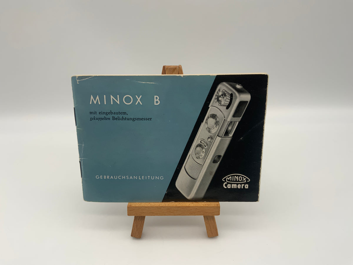 Manuel d'utilisation du Minox B (allemand)
