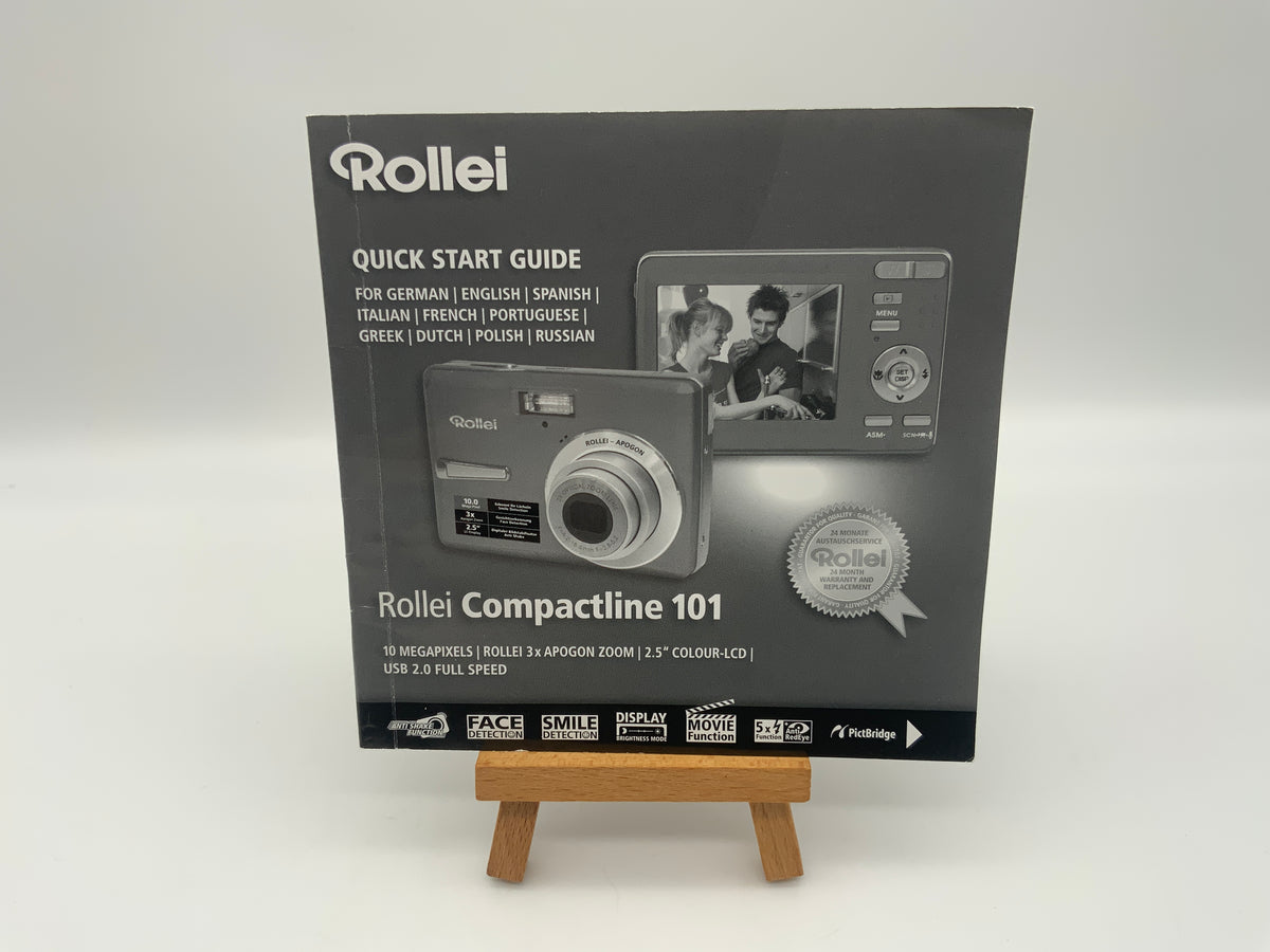 Manuel d'utilisation Rollei Compactline 101 (allemand)