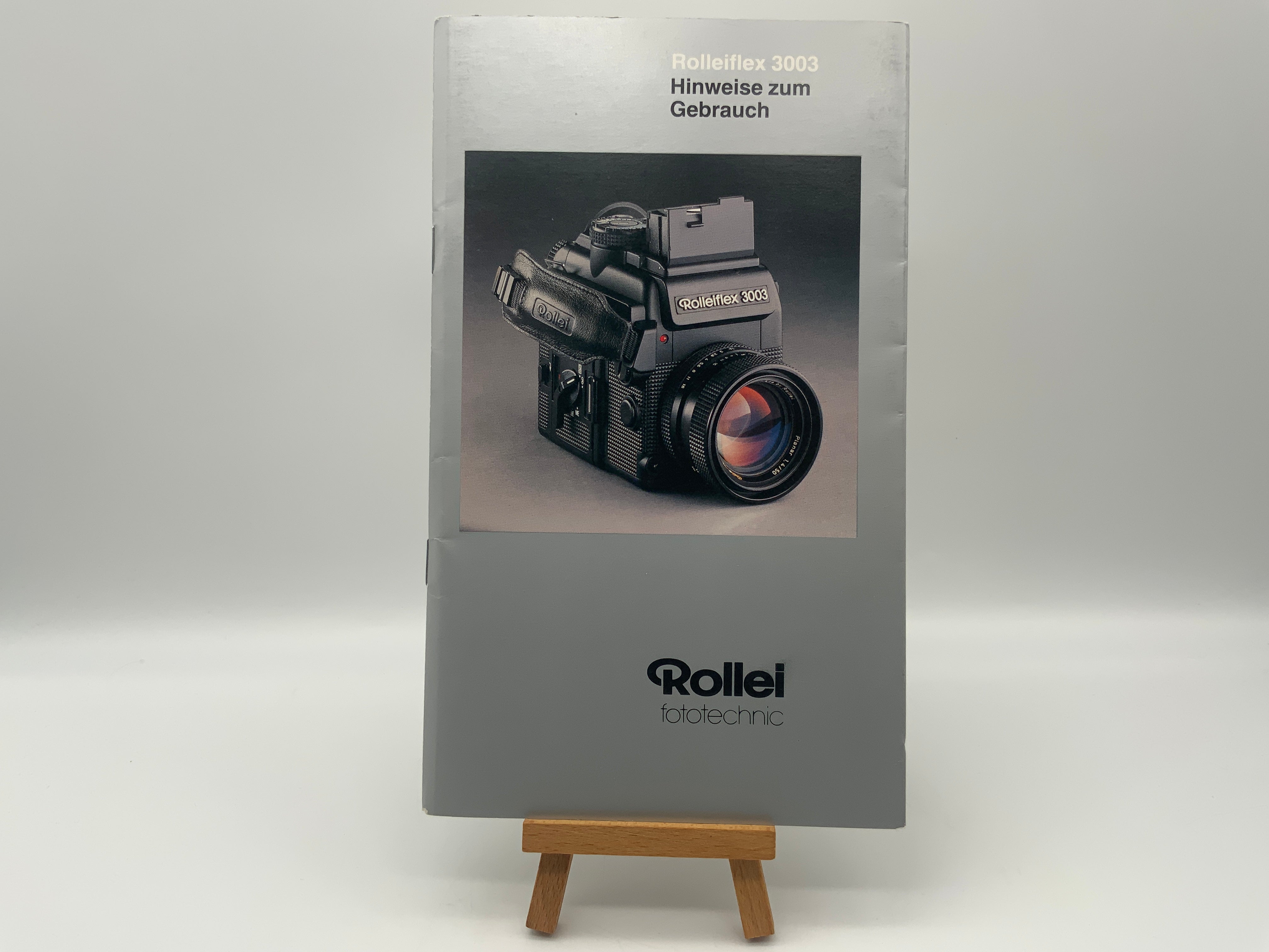 Rollei Rolleiflex 3003 User Manual German