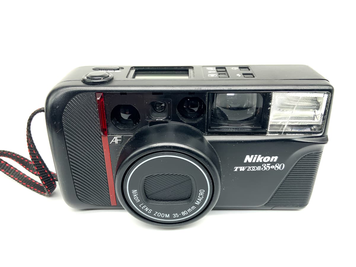 Nikon TW Zoom 35-80 Point&Shoot mit 35-80mm Macro Kompaktkamera Analogkamera
