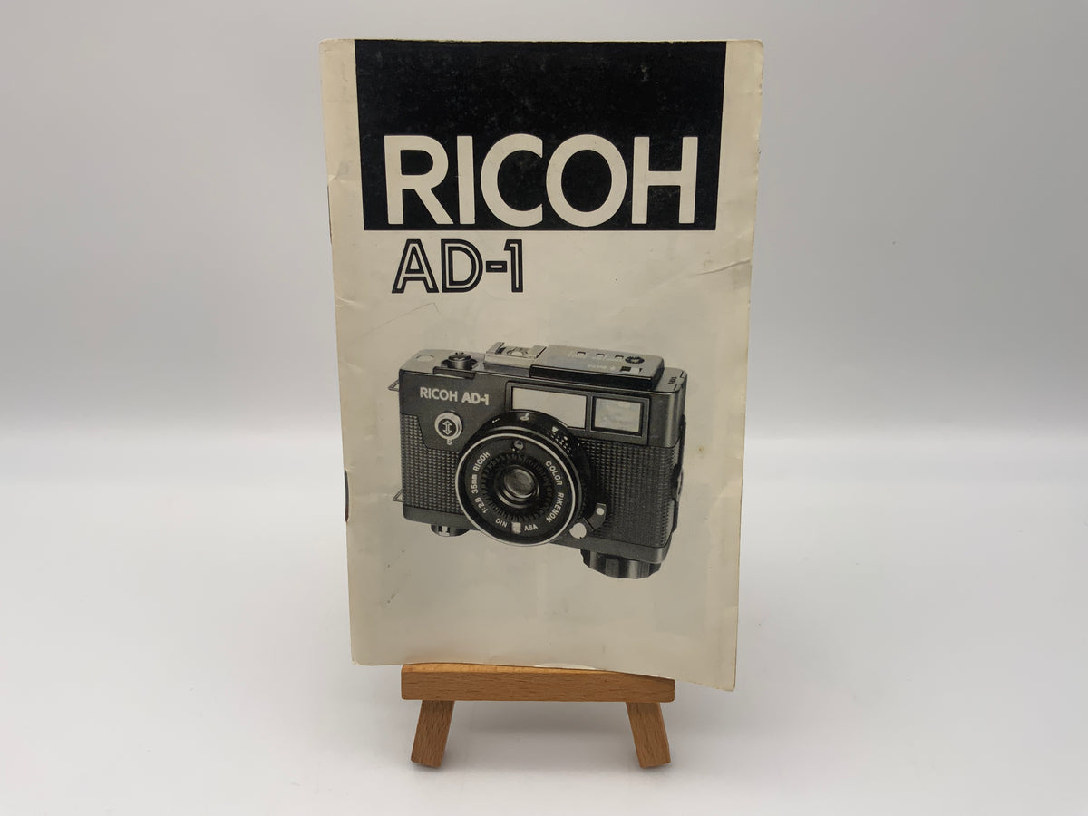 Manuel d'utilisation du Ricoh AD-1 (allemand)