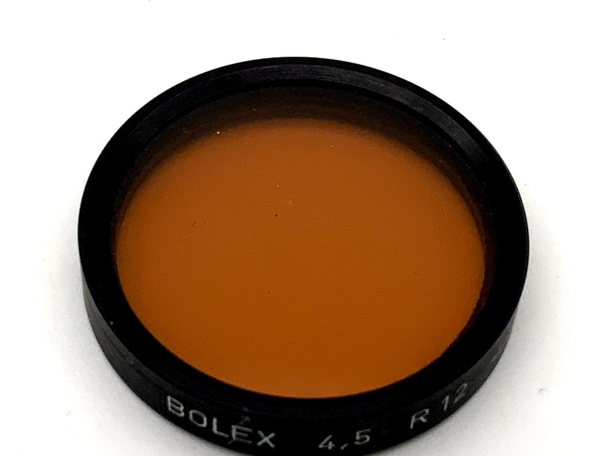 Bolex Korrekturfilter 4,5 R12 -1 Einlegefilter Filter 25,5mm Kreisförmig