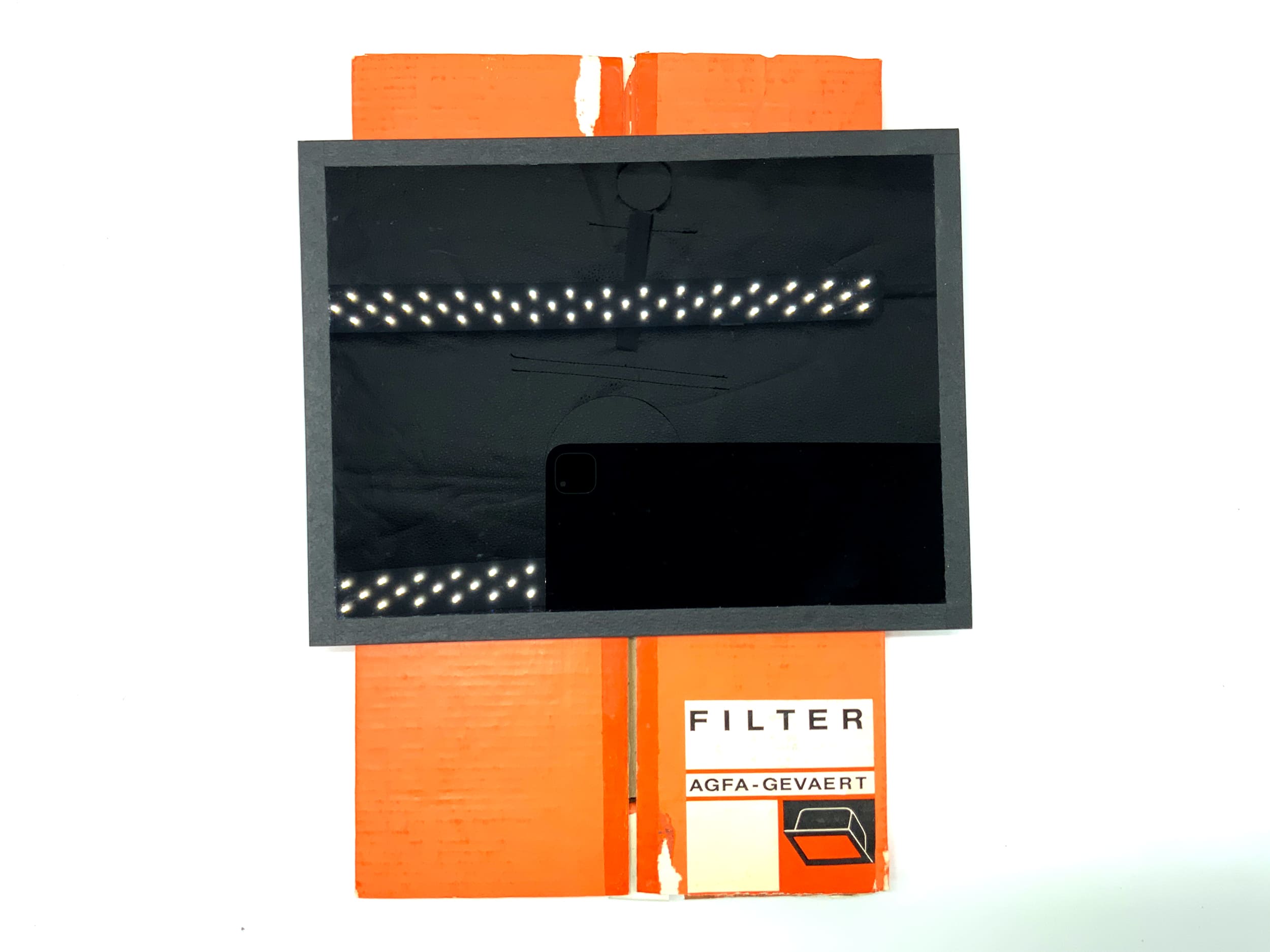 Agfa Gevaert Dunkelkammerfilter 08 16x21cm Filter 16x21cm Kreisförmig