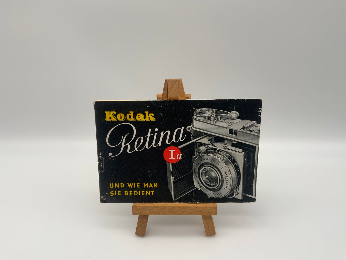Manuel d'utilisation du Kodak Retina Ia (allemand)