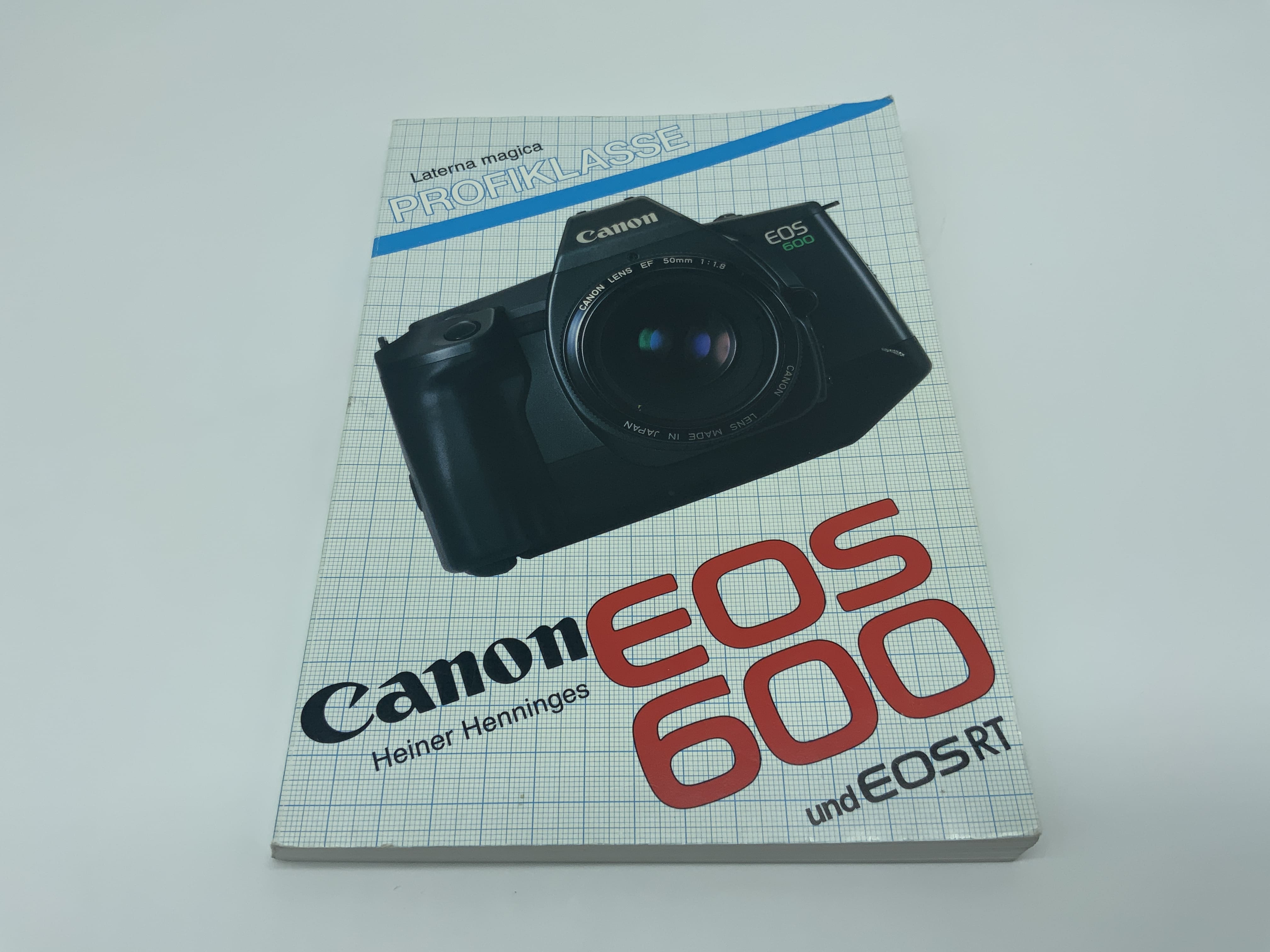 Canon EOS 600 Laterna Magica Profiklasse und EOS RT Heiner Henninges Deutsch