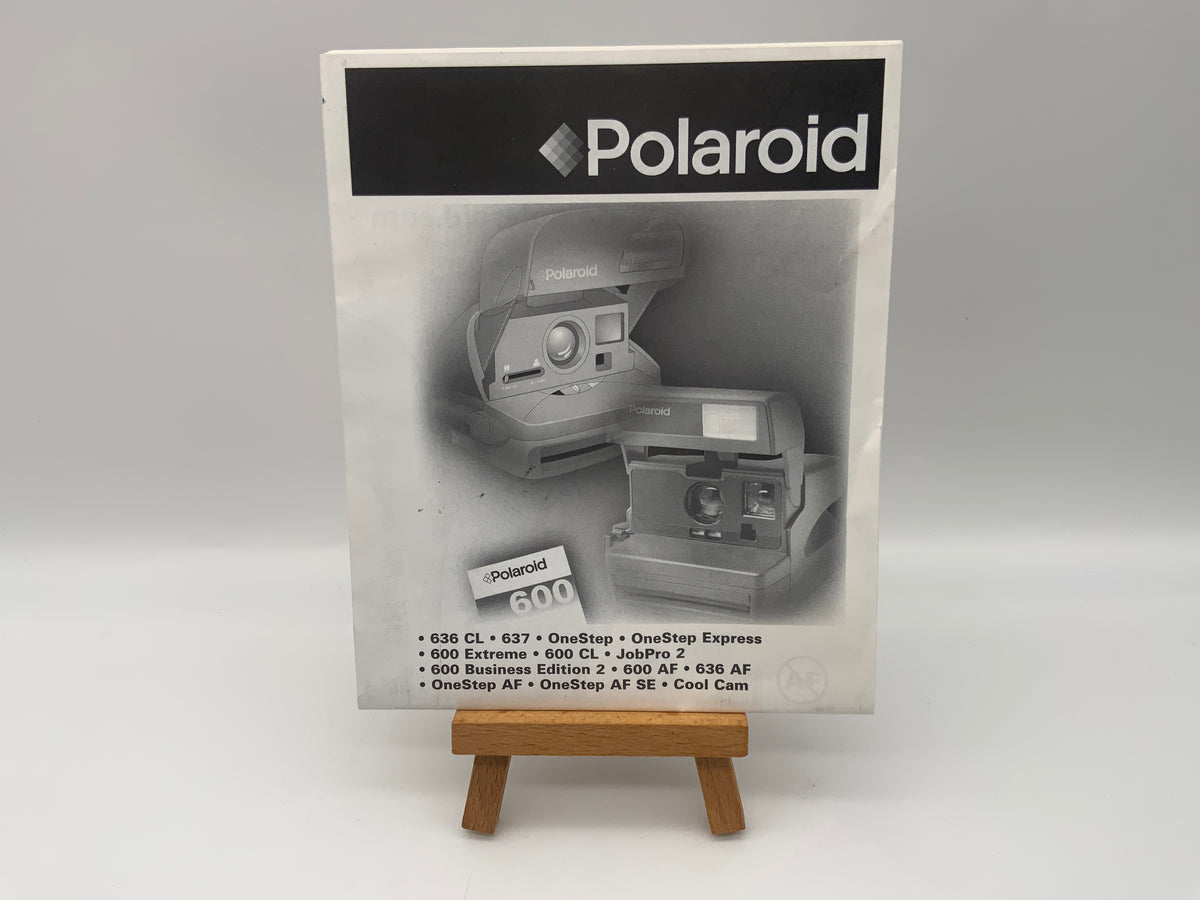 Polaroid 636 CL, 637, One Step… Manuel d'utilisation (allemand)