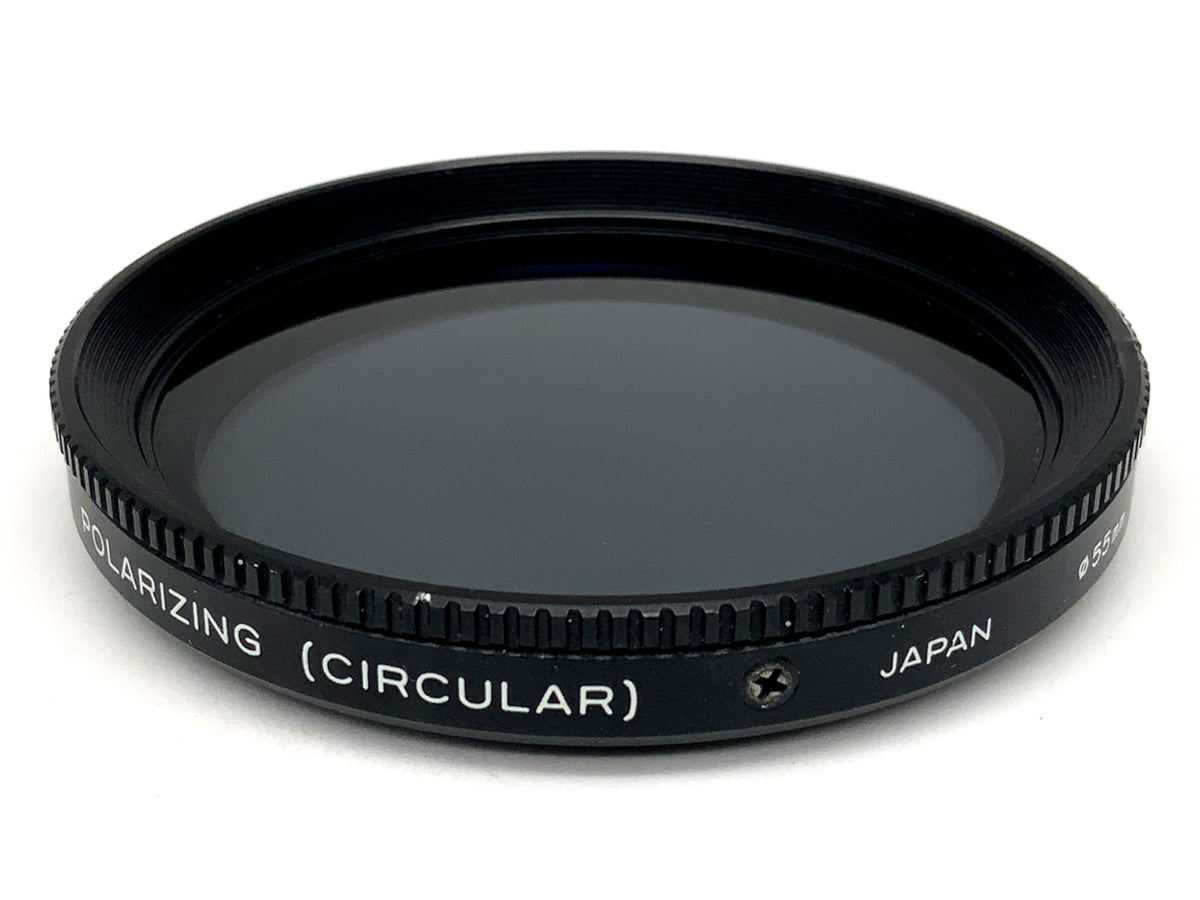 Filtre polarisant Minolta, filtre polarisant (circulaire), filetage de 55 mm