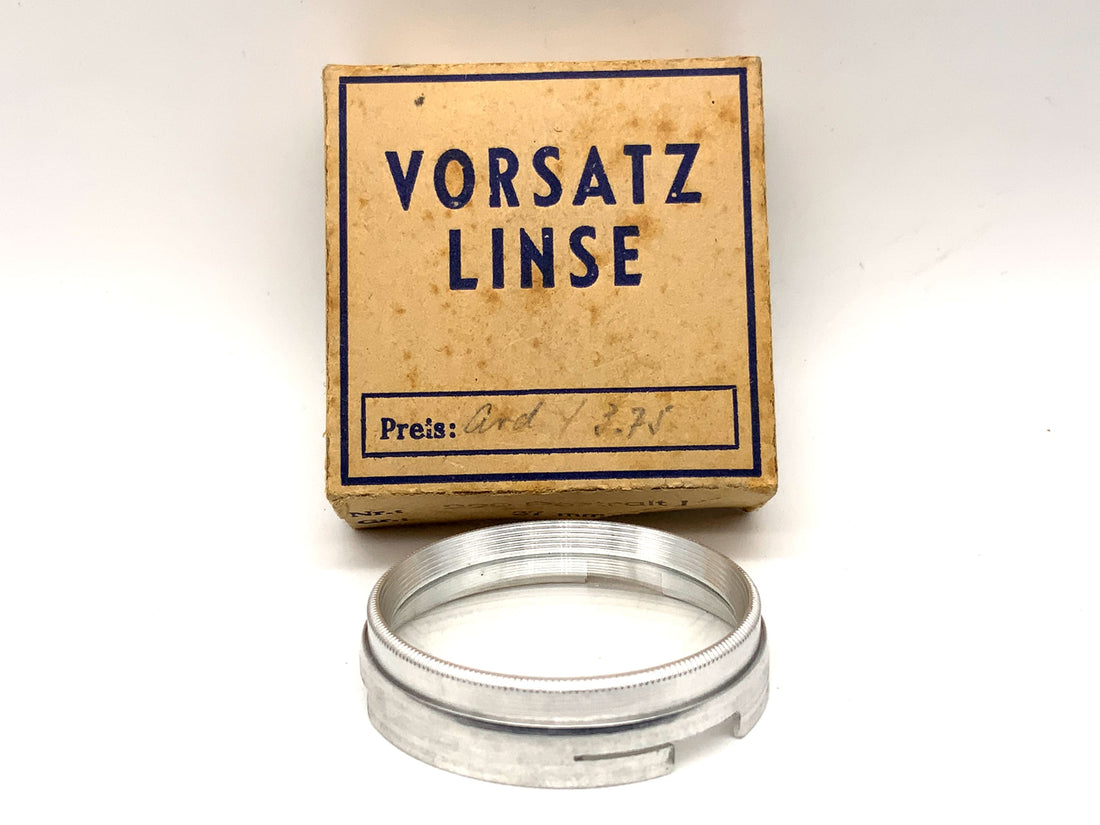 Objectif macro Arnz Jena 220 Portrait I Filtre à enfiler 37 mm