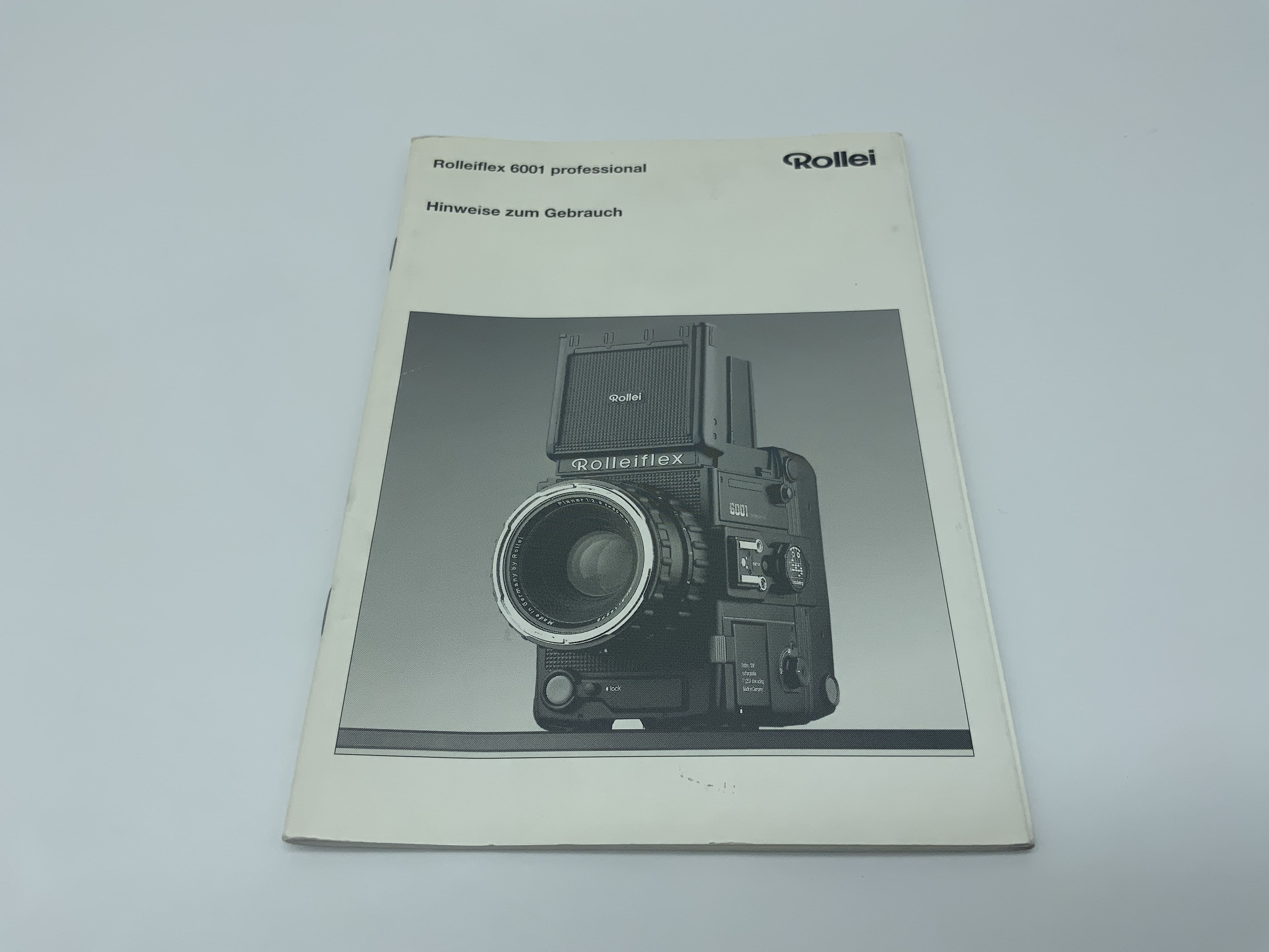 Rollei Rolleiflex 6001 professional Bedienungsanleitung Deutsch