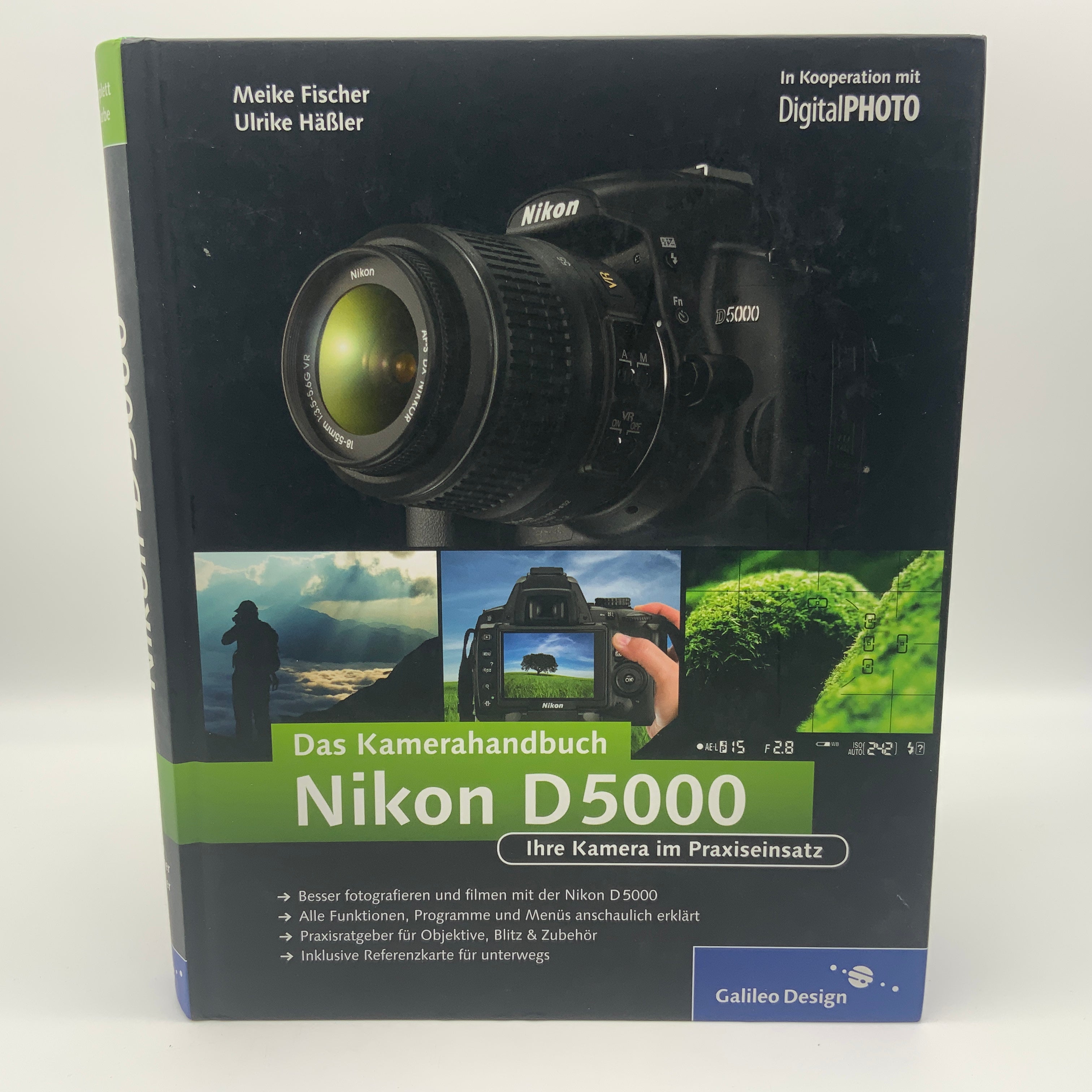 Nikon D5000 Camera Manual Galileo Design Meike Fischer Information Book German