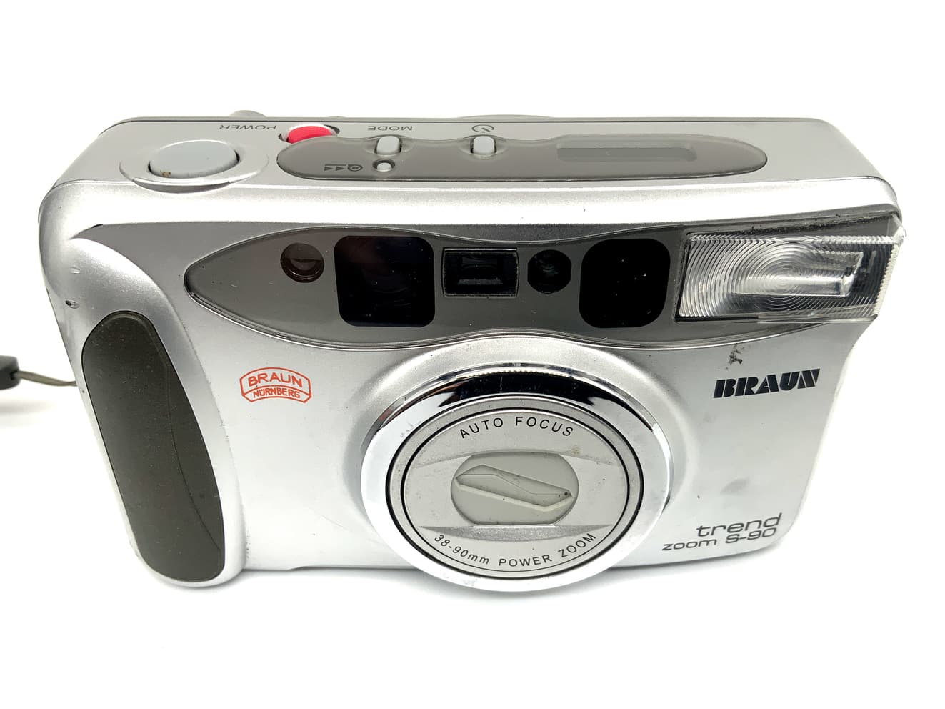 Braun Trend Zoom S-90 Point&Shoot mit 38-90mm Power Zoom Analogkamera