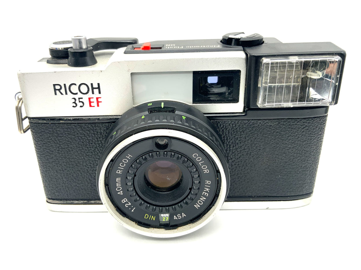 Appareil photo Ricoh 35 EF avec viseur et objectif analogique Color Rikenon 40 mm f/2.8