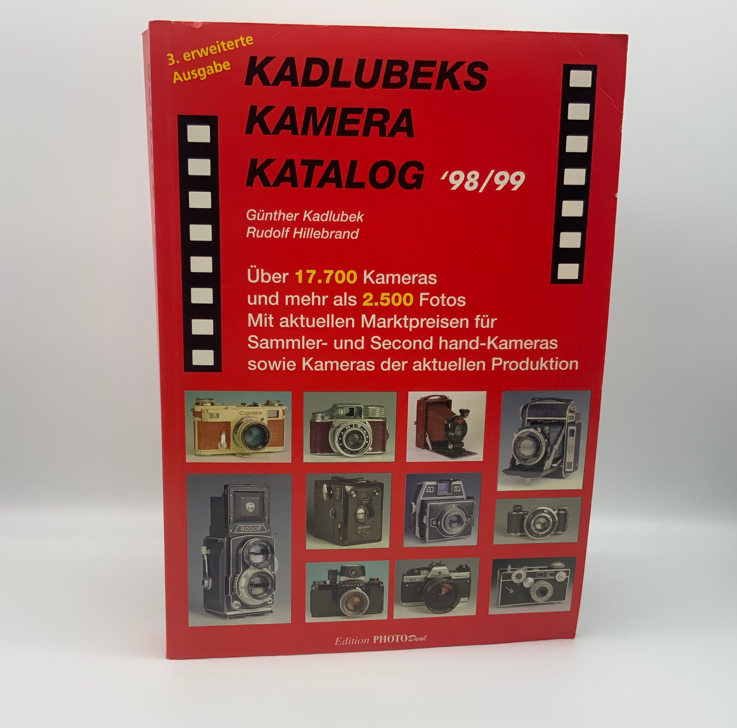 Kadlubek's Camera Catalog 98/99 Rudolf Hillebrand 3rd Edition Catalog German