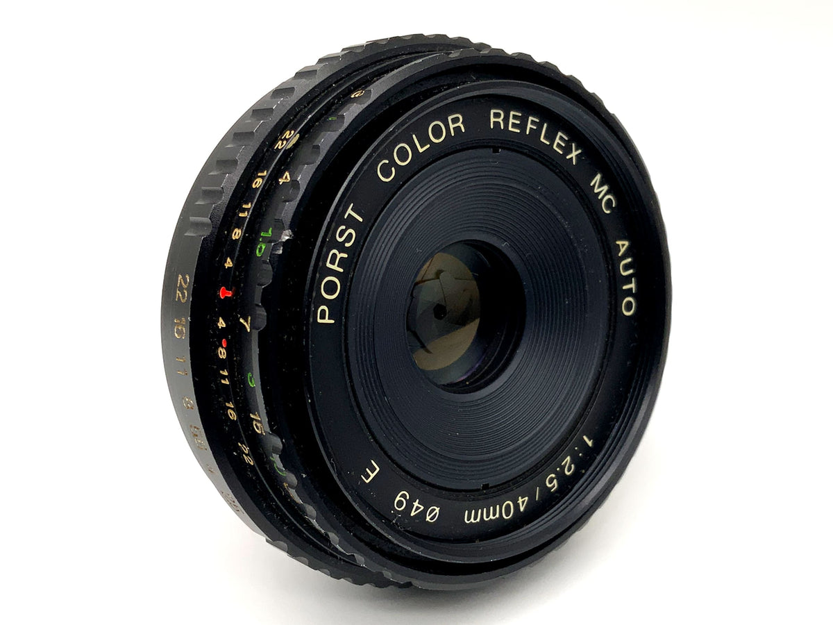 Objectif Porst 40mm 1:2.5 Color Reflex MC Auto prime (Pentax K)
