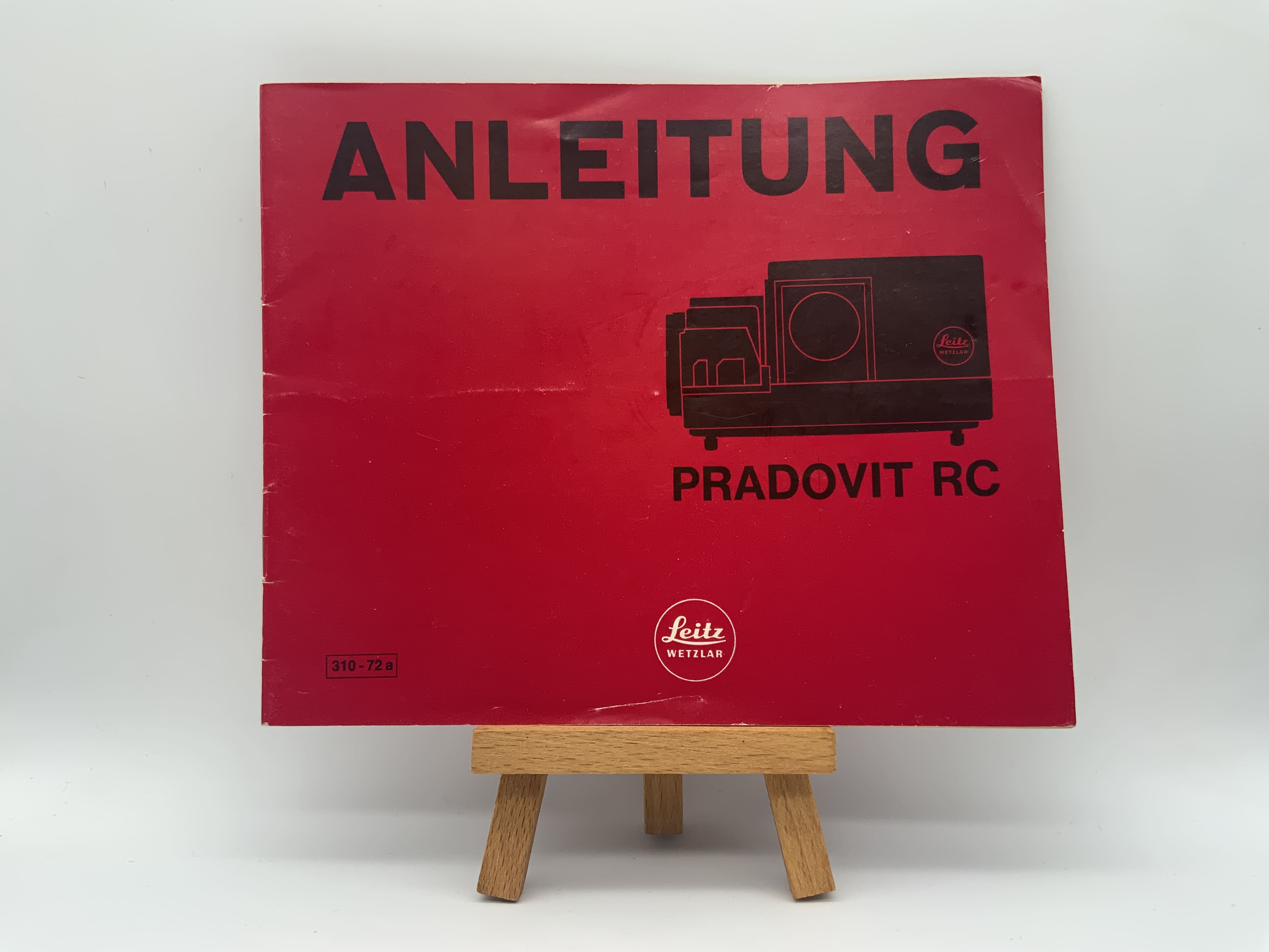 Leitz Pradovit RC Leica (310-72a) Bedienungsanleitung Deutsch