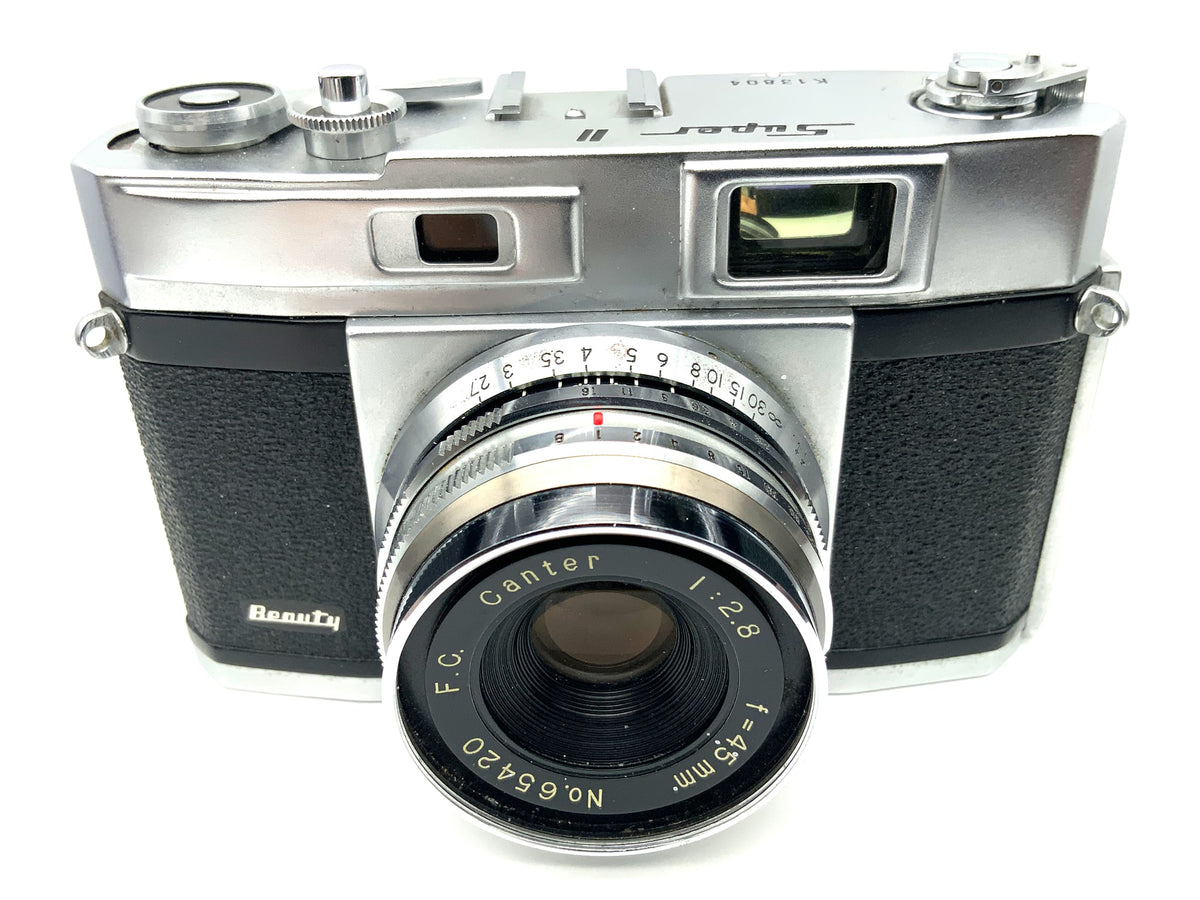 Appareil photo télémétrique Beauty Super II avec objectif analogique FC Canter 45 mm 1:2.8