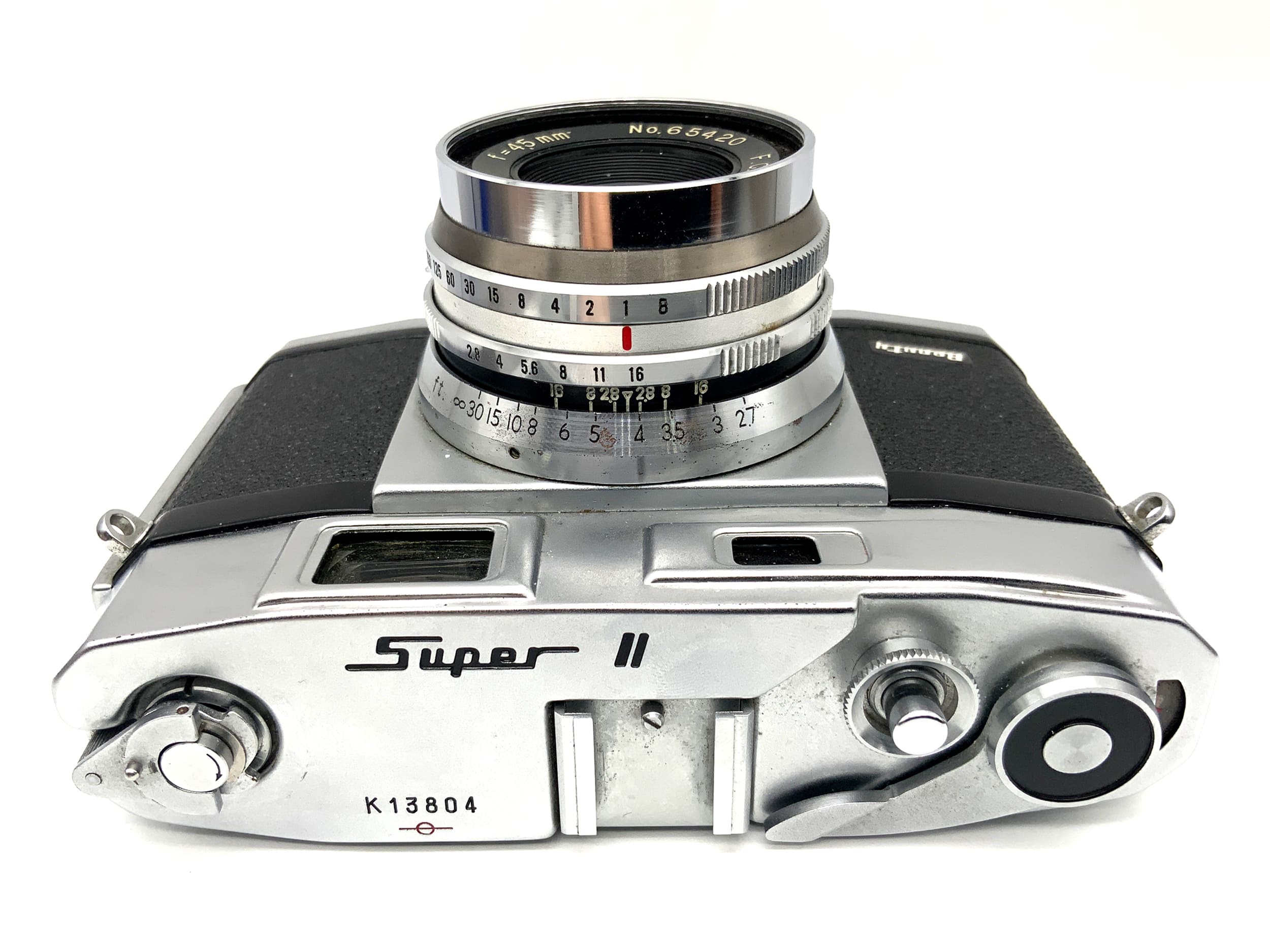 Appareil photo télémétrique Beauty Super II avec objectif analogique FC Canter 45 mm 1:2.8