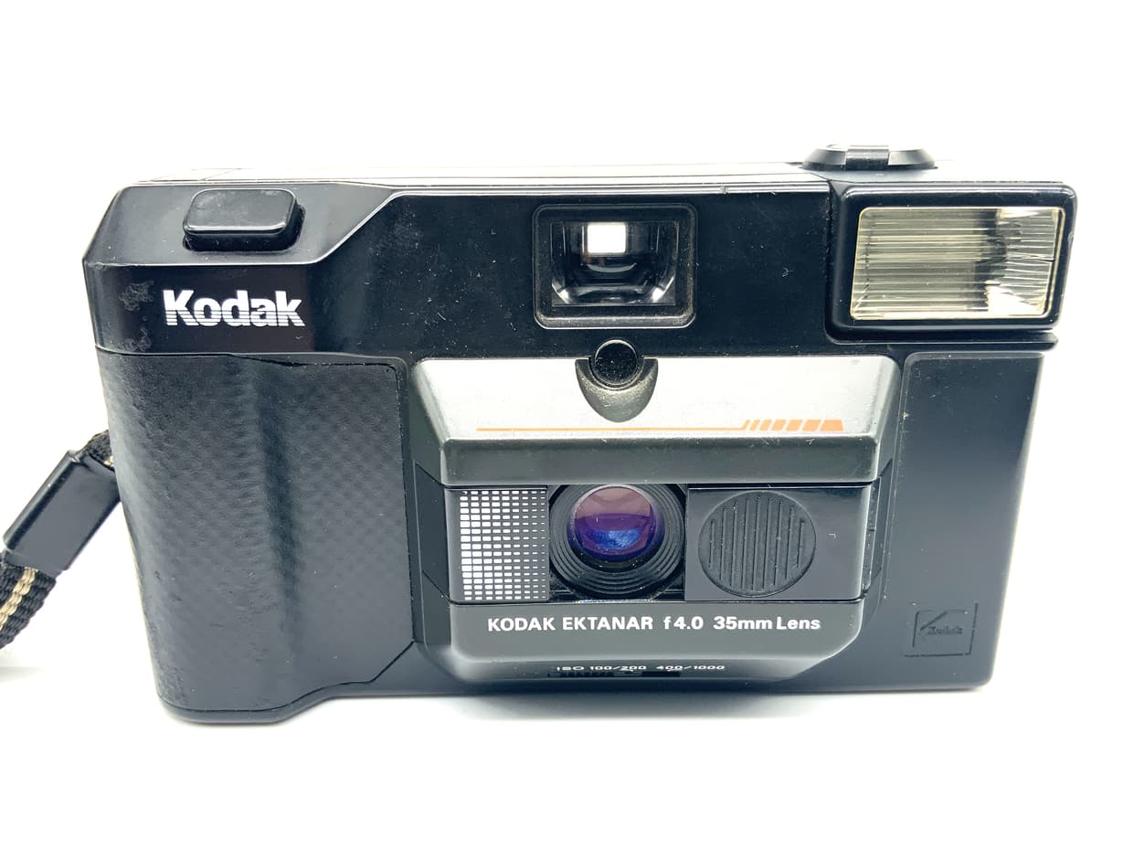 Kodak 35 EF Point&Shoot mit Ektanar 35mm 4.0 Kompaktkamera Analogkamera