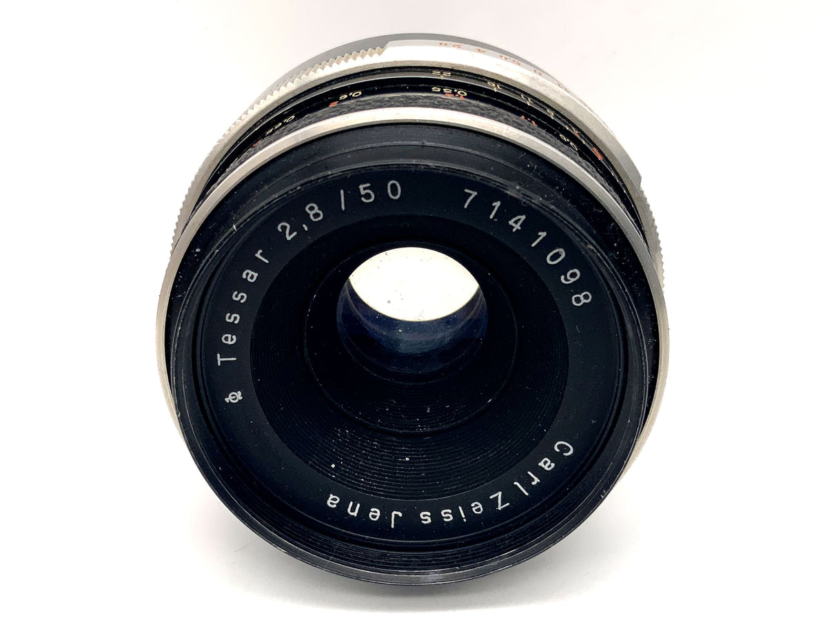 Objectif Carl Zeiss Jena 50 mm 1:2.8 Q1 Tessar (M42)