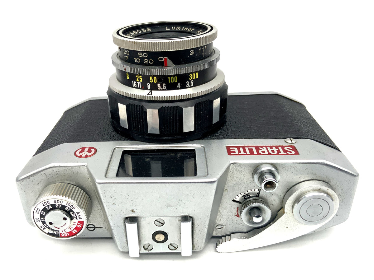 Yamato Star Line viewfinder camera with Anastigmat 45mm 1:3.5 Luminor analog camera