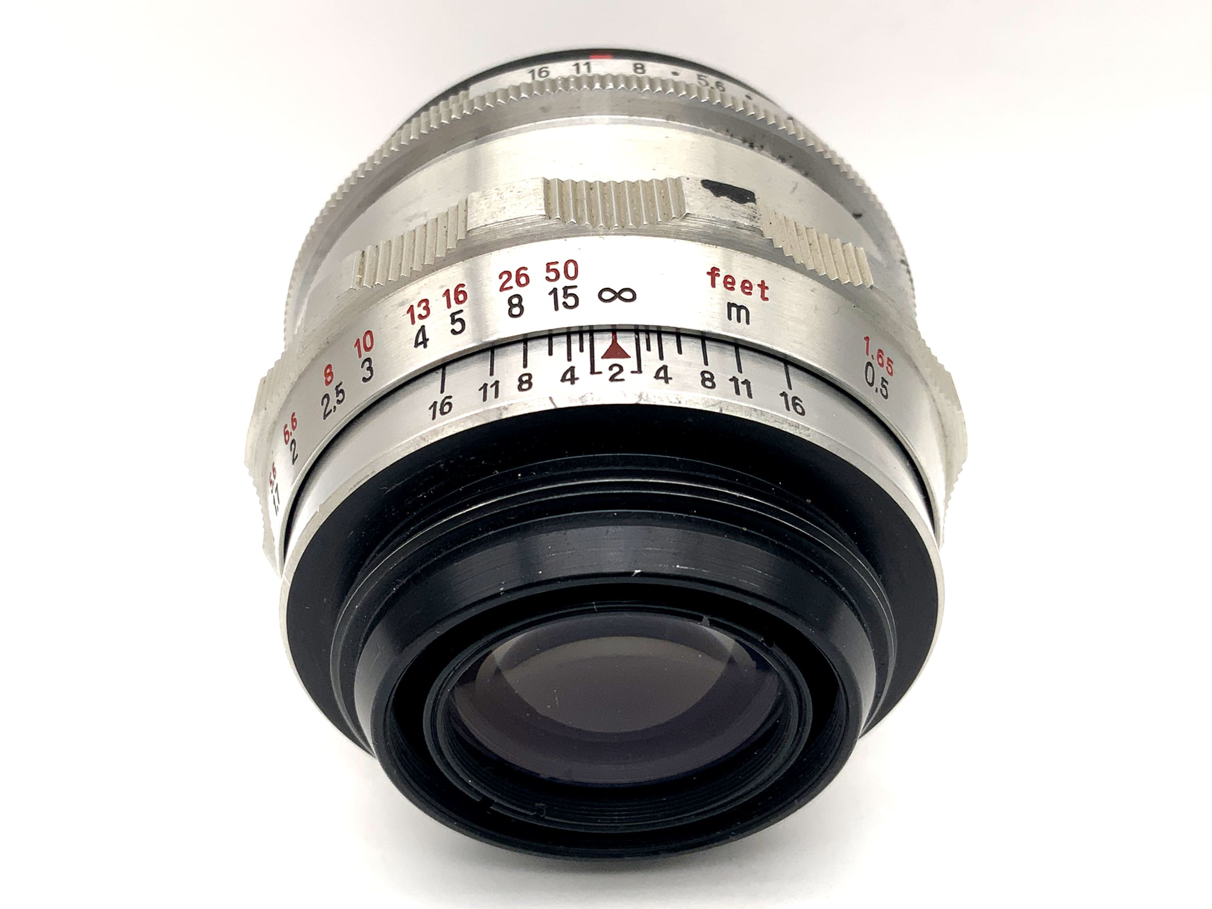 Objectif Carl Zeiss Jena 58 mm 1:2 Q1 Biotar à focale fixe (M42)