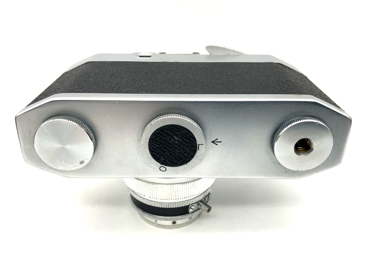Yamato Rippa viewfinder camera with Color Luna 45mm 1:3.5 compact camera, analog camera