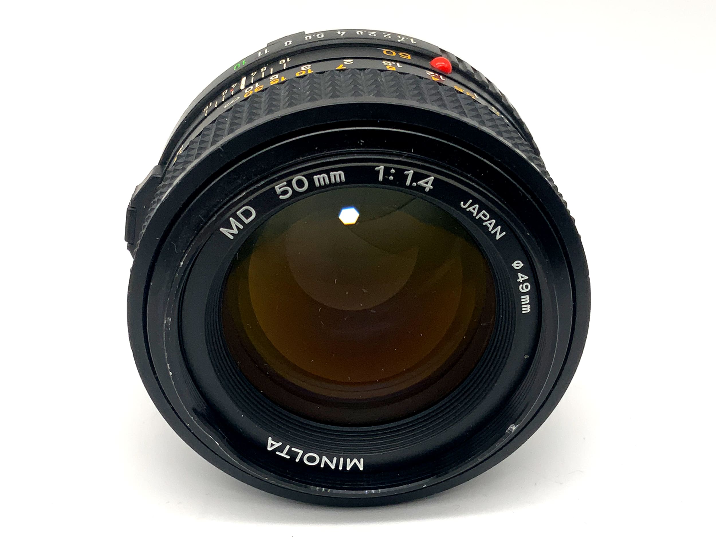 Minolta MD 50mm 1:1.4 Objektiv Festbrennweite (Minolta MD)