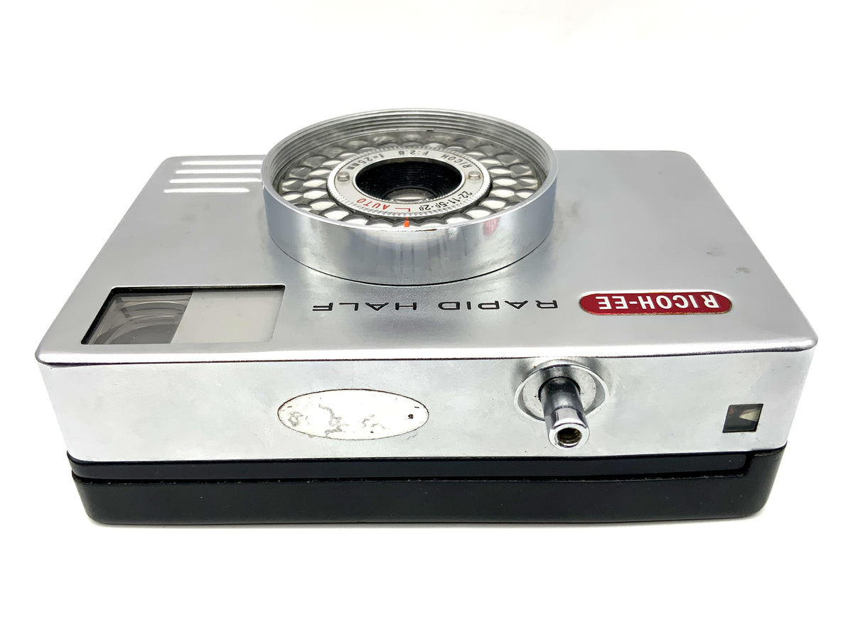 Appareil photo Ricoh EE Rapid Half à viseur demi-format avec objectif 25 mm 1:2,8, appareil photo argentique