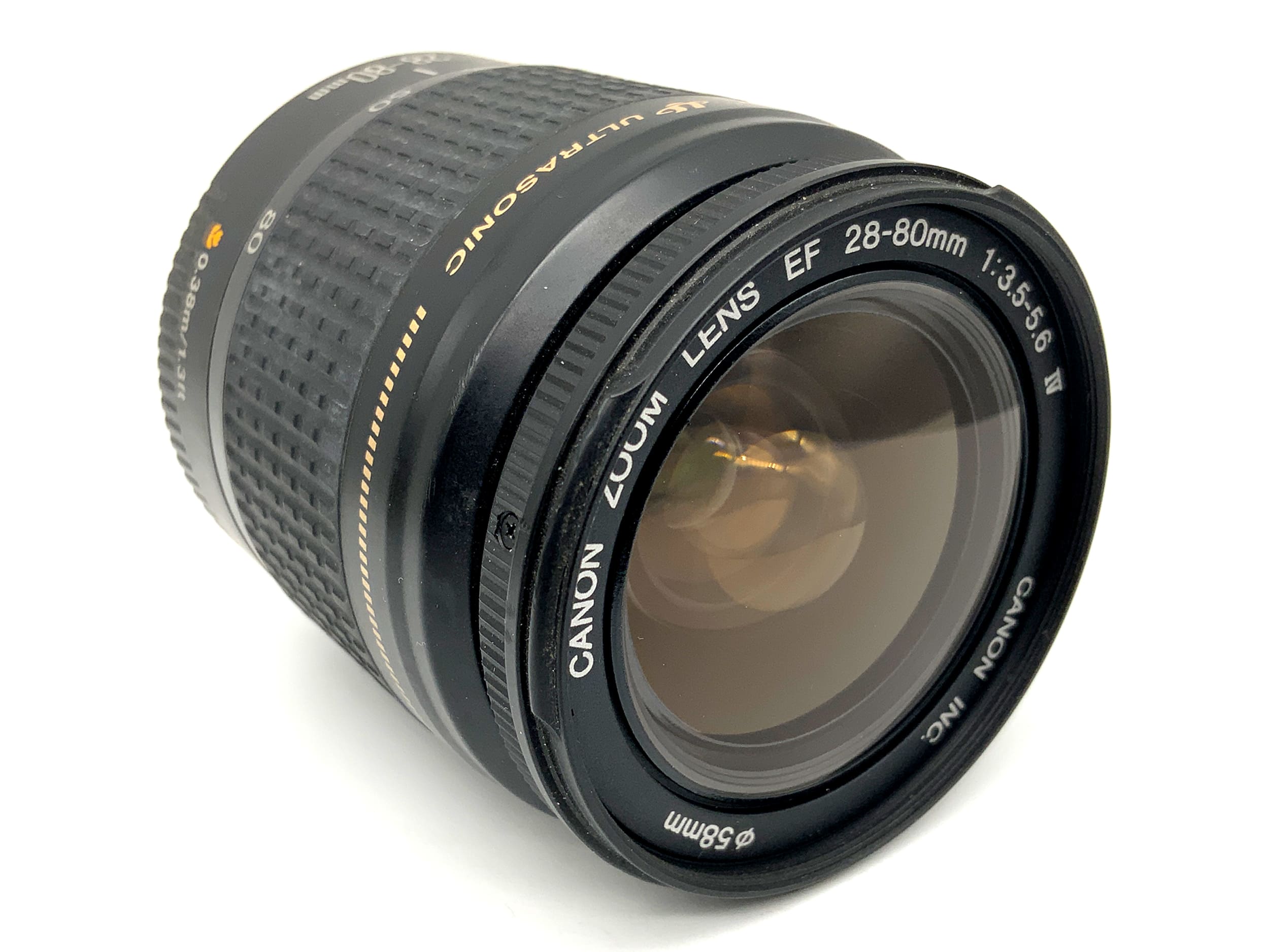 Objectif Canon 28-80 mm 1:3.5-5.6 IV, autofocus ultrasonique USM AF (Canon EF)